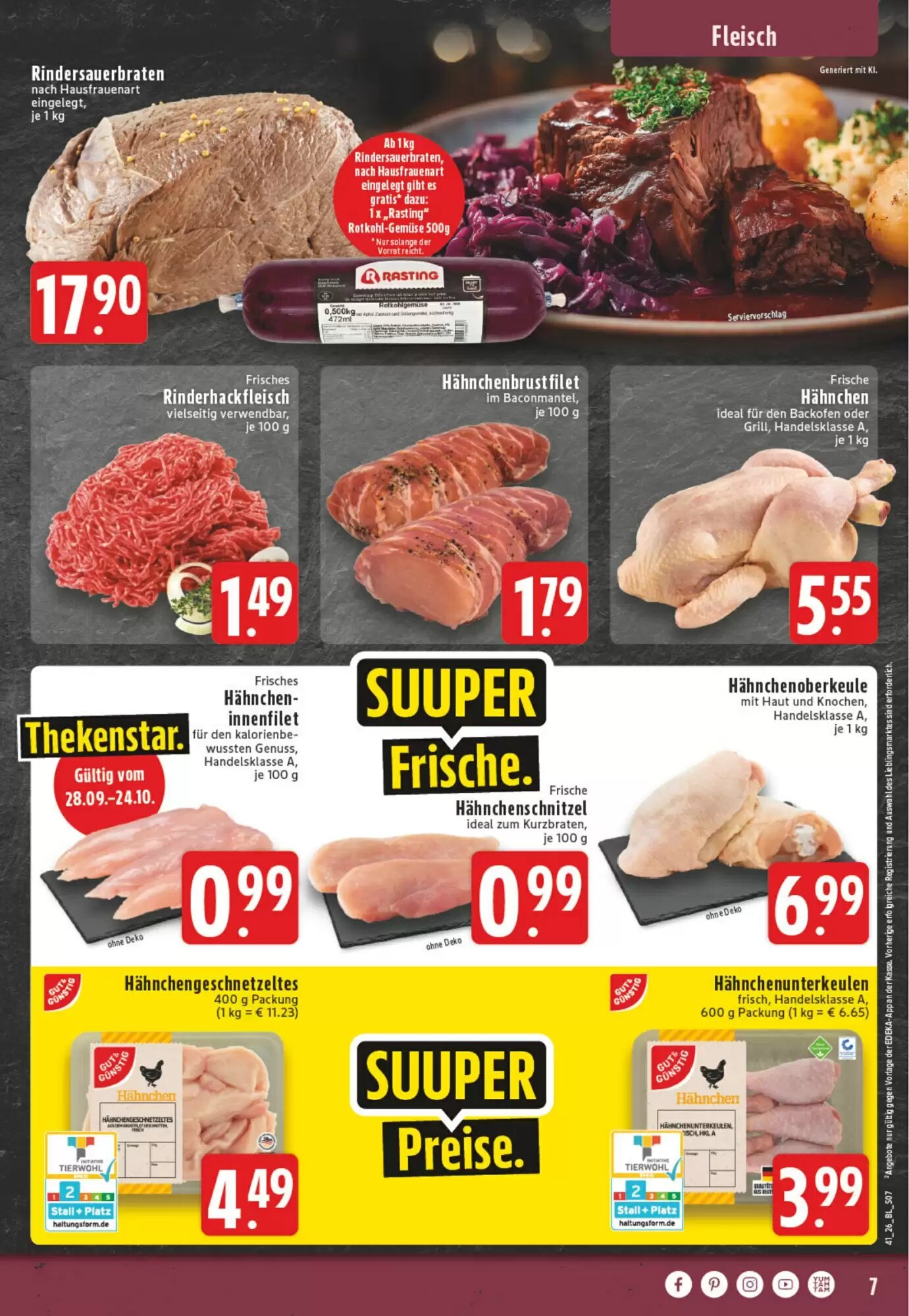 EDEKA Vogl Prospekt (ab 05.10.2026) zum Blättern - Seite 7