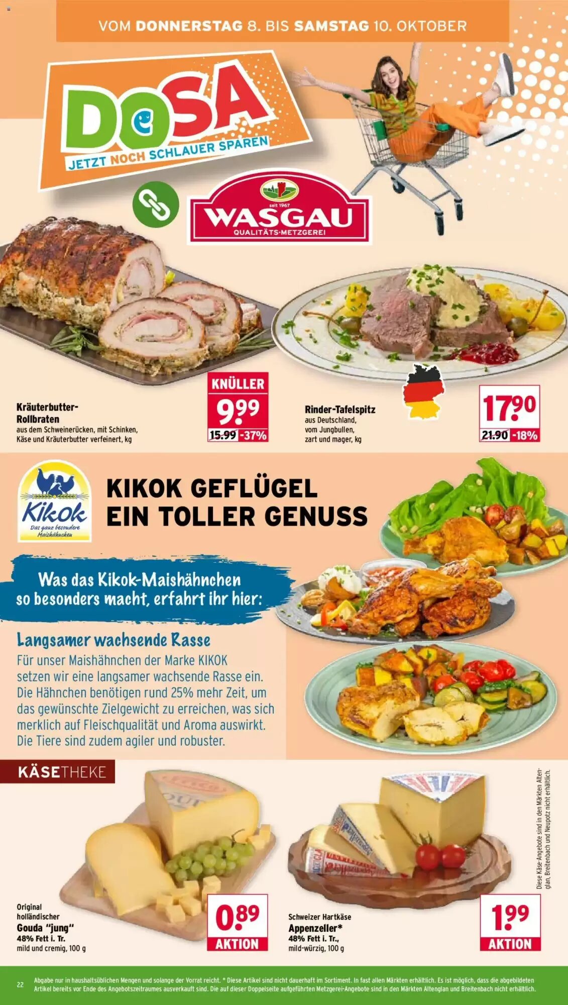 Wasgau Prospekt (ab 05.10.2026) zum Blättern - Seite 22