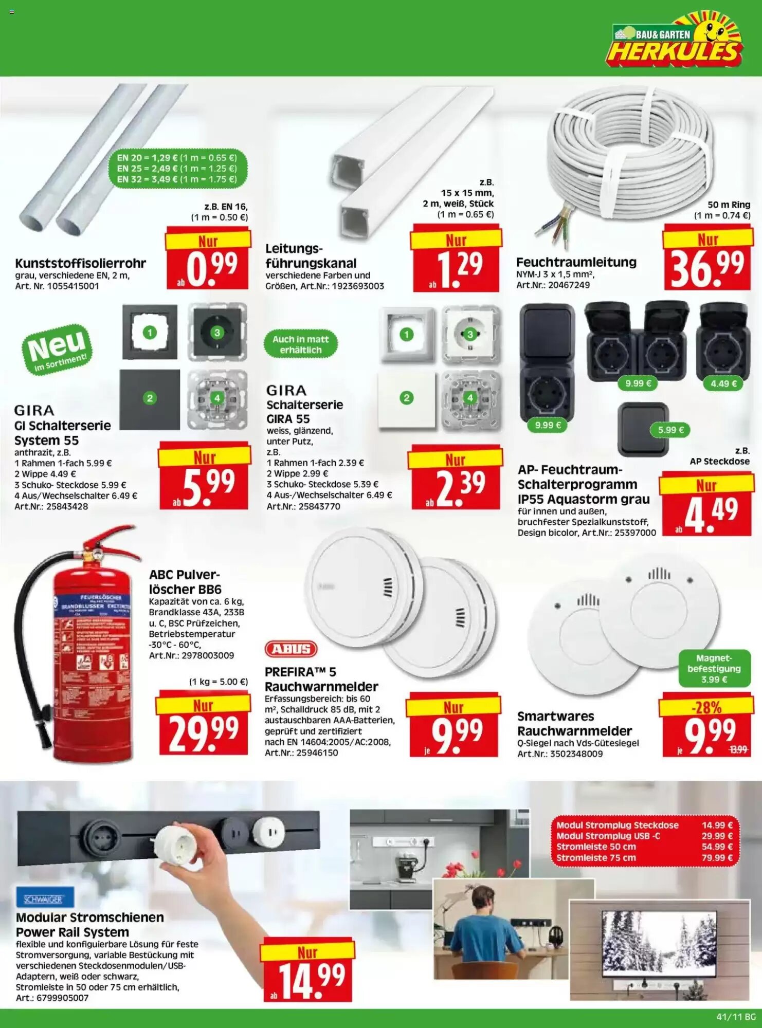 Herkules Baumarkt Prospekt (ab 05.10.2026) zum Blättern - Seite 11