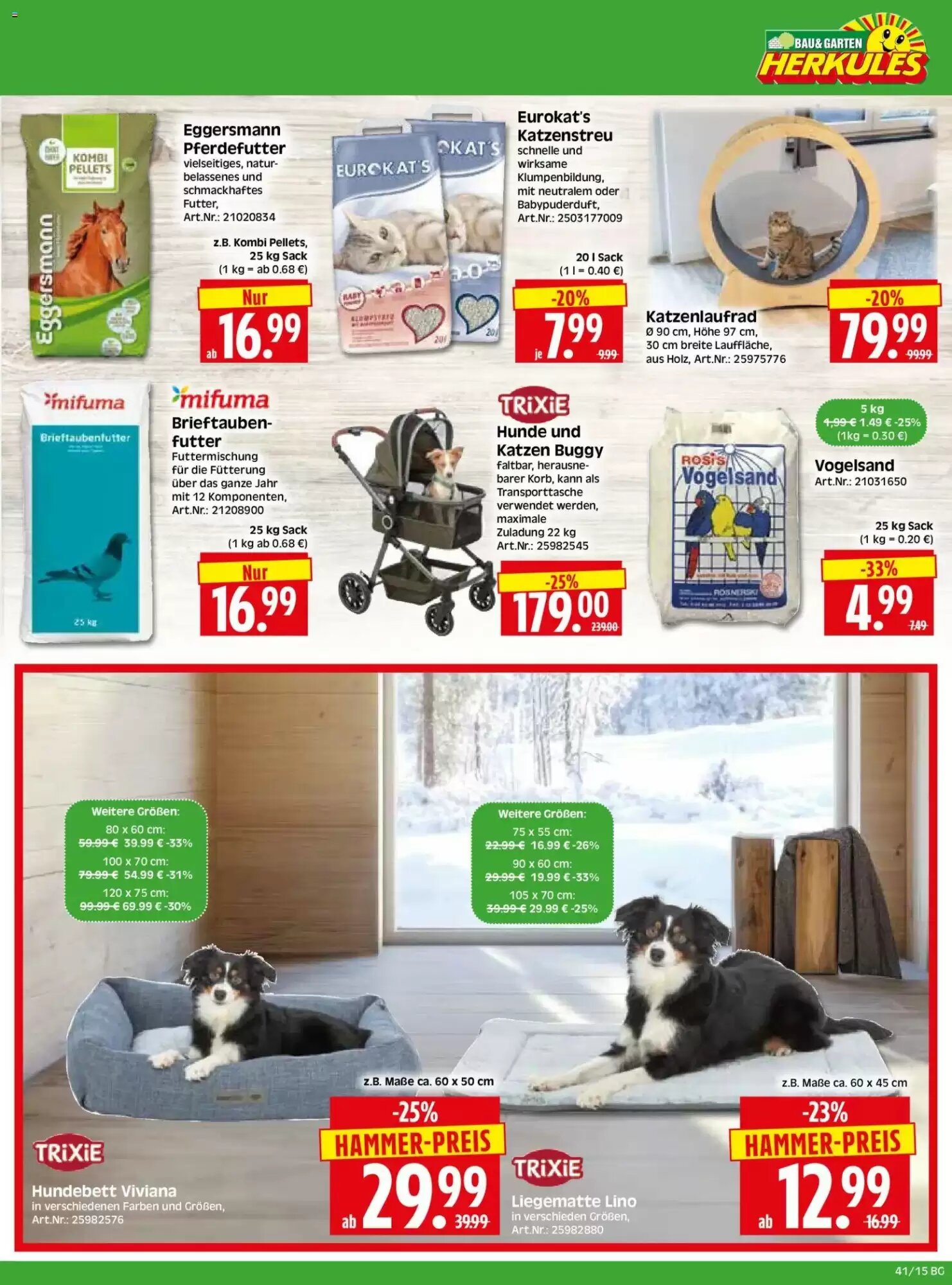 Herkules Baumarkt Prospekt (ab 05.10.2026) zum Blättern - Seite 15