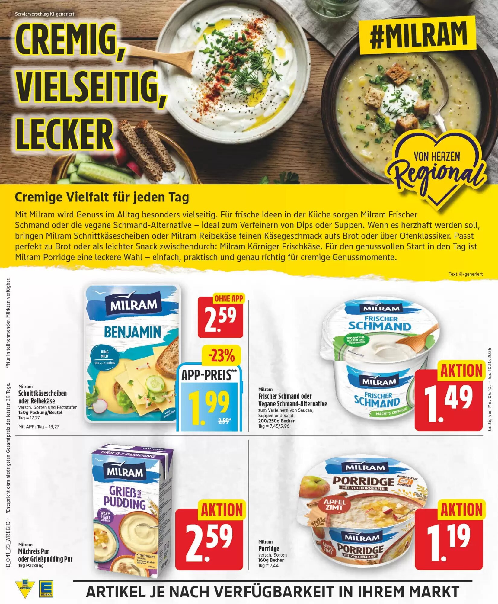 EDEKA Wucherpfennig Prospekt (ab 05.10.2026) zum Blättern - Seite 22