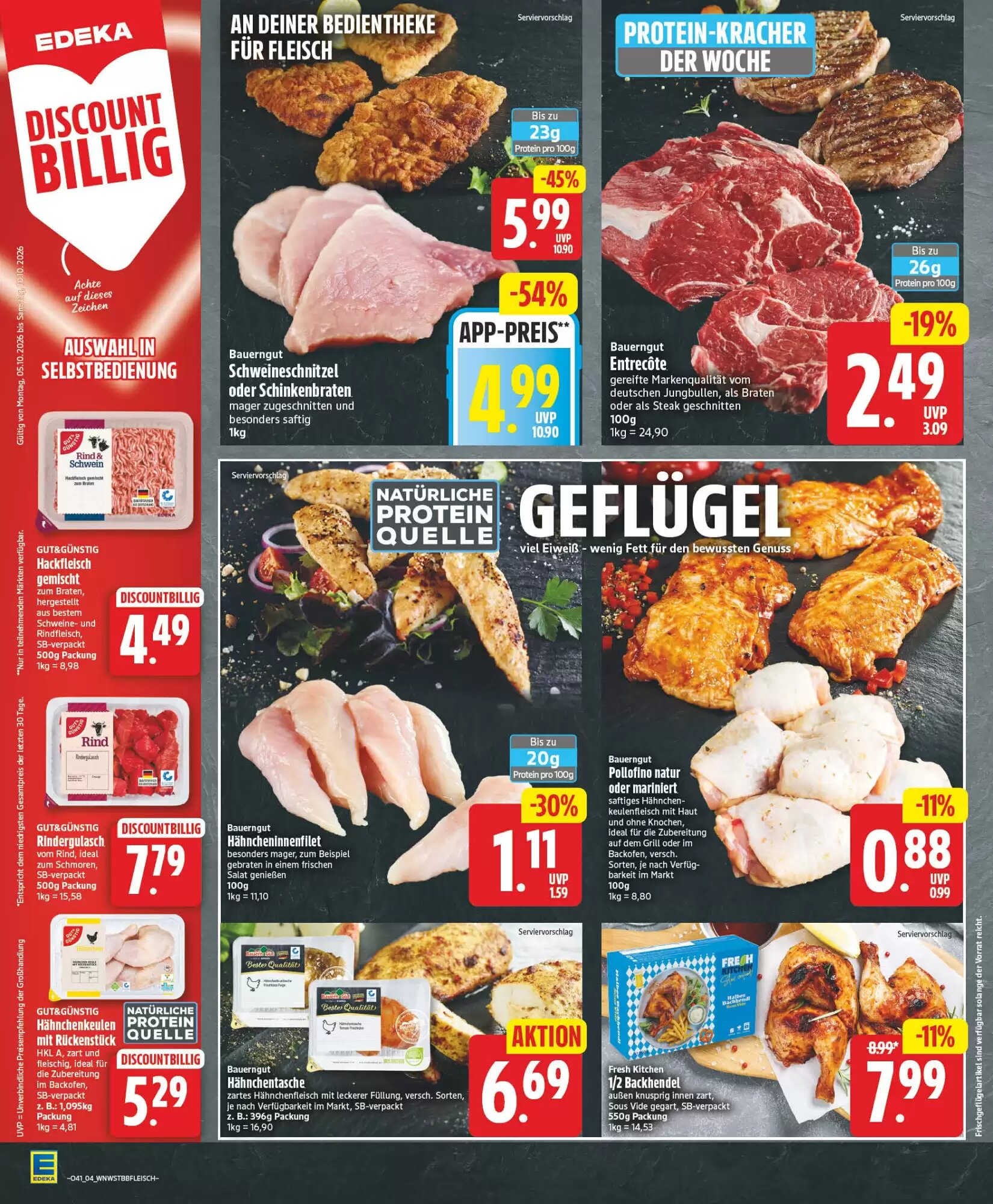 EDEKA Wucherpfennig Prospekt (ab 05.10.2026) zum Blättern - Seite 4