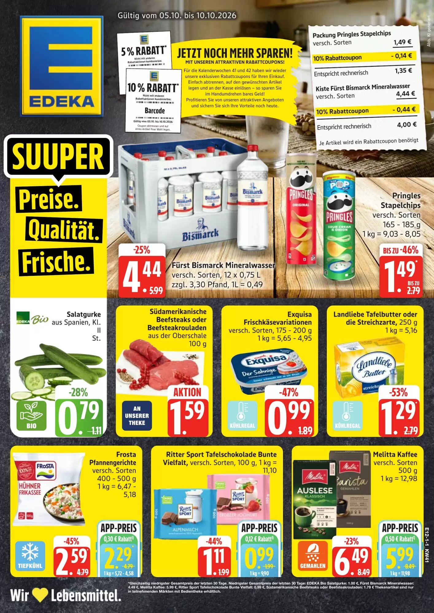 Edeka24 Prospekt (ab 05.10.2026) zum Blättern - Seite 1