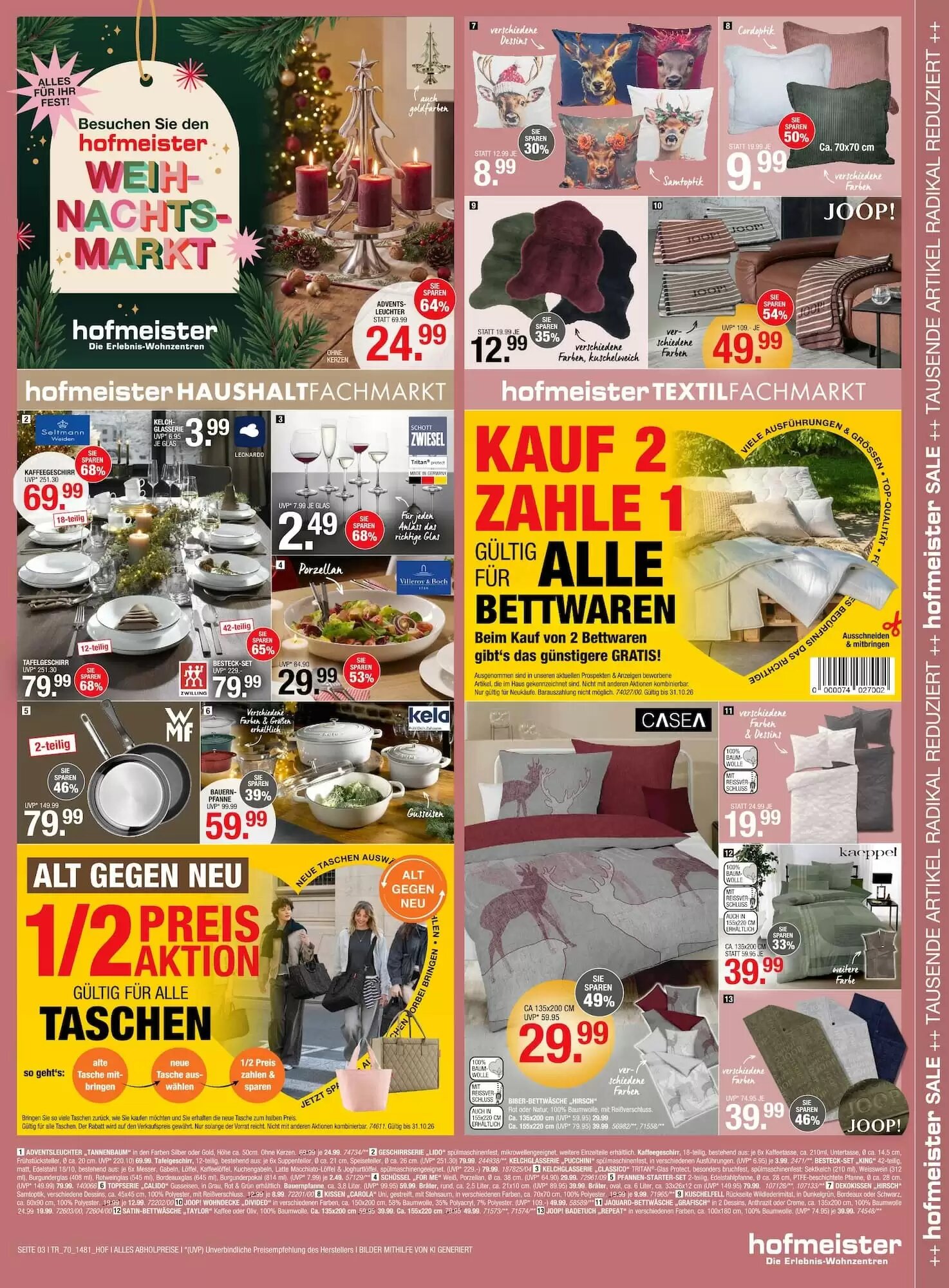 Hofmeister Prospekt (ab 06.10.2026) zum Blättern - Seite 3