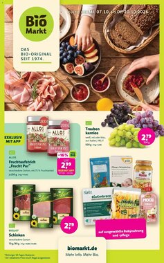Biomarkt Prospekt (ab 07.10.2026) zum Blättern