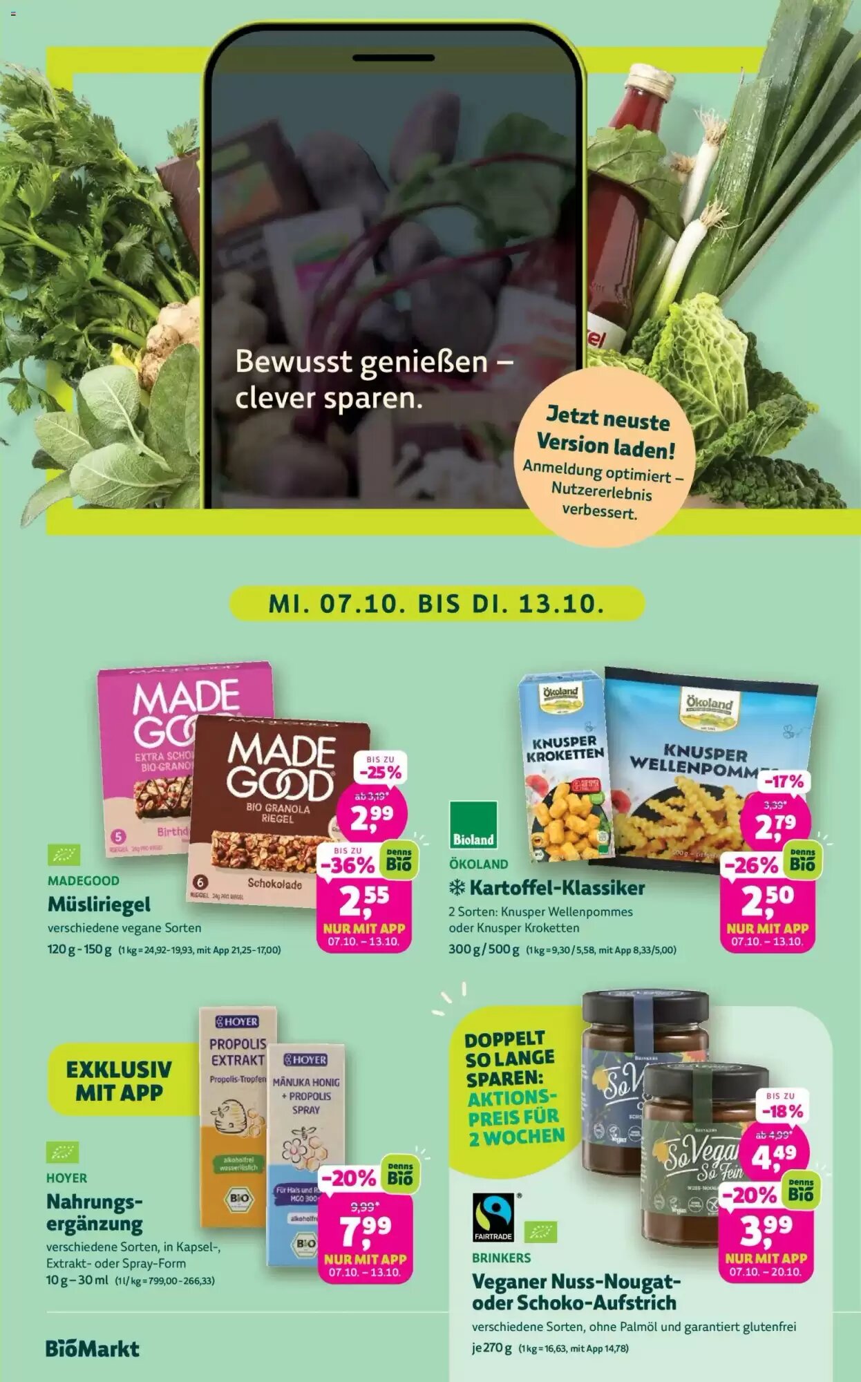 Biomarkt Prospekt (ab 07.10.2026) zum Blättern - Seite 2