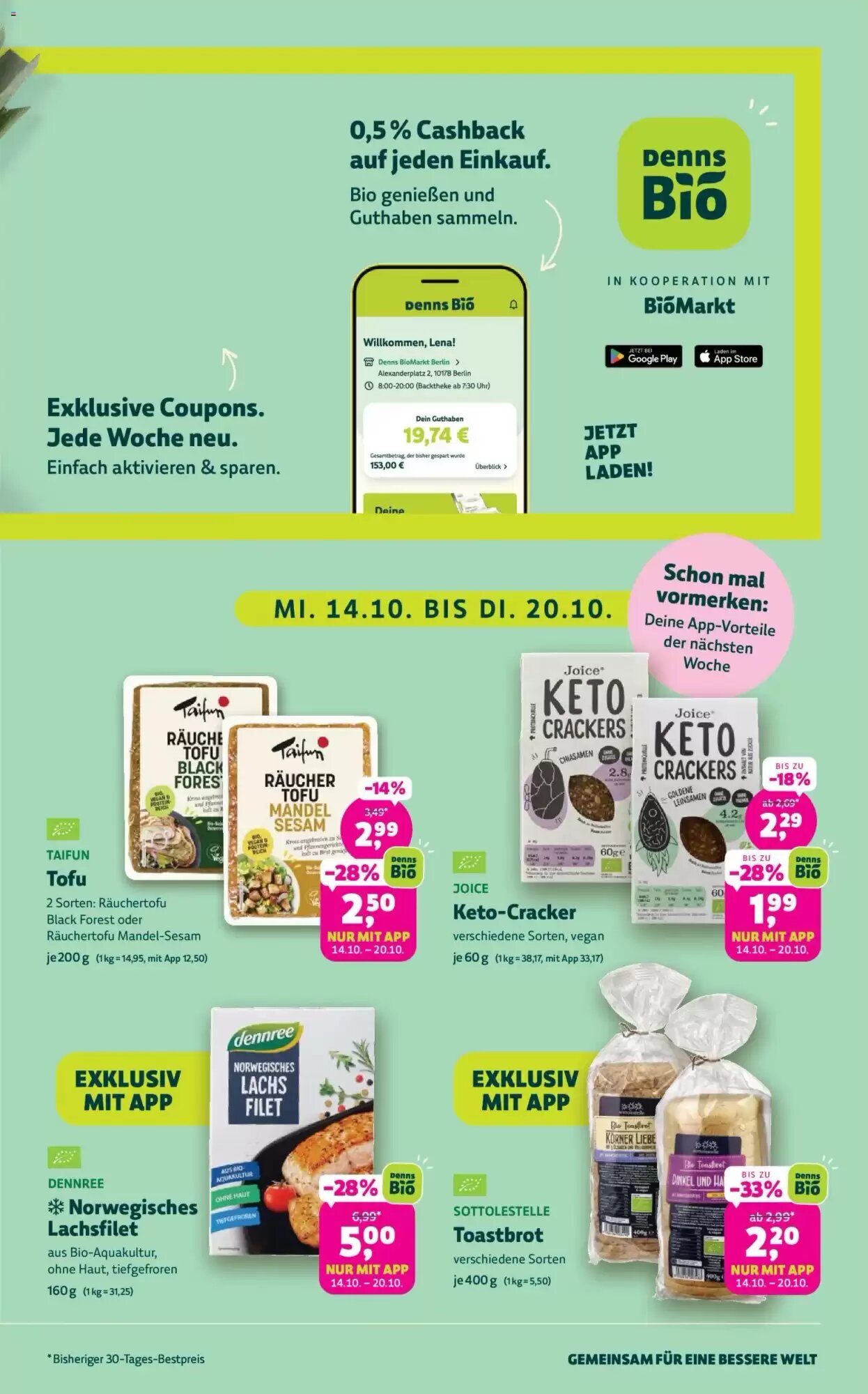 Denns BioMarkt Prospekt (ab 07.10.2026) zum Blättern - Seite 3