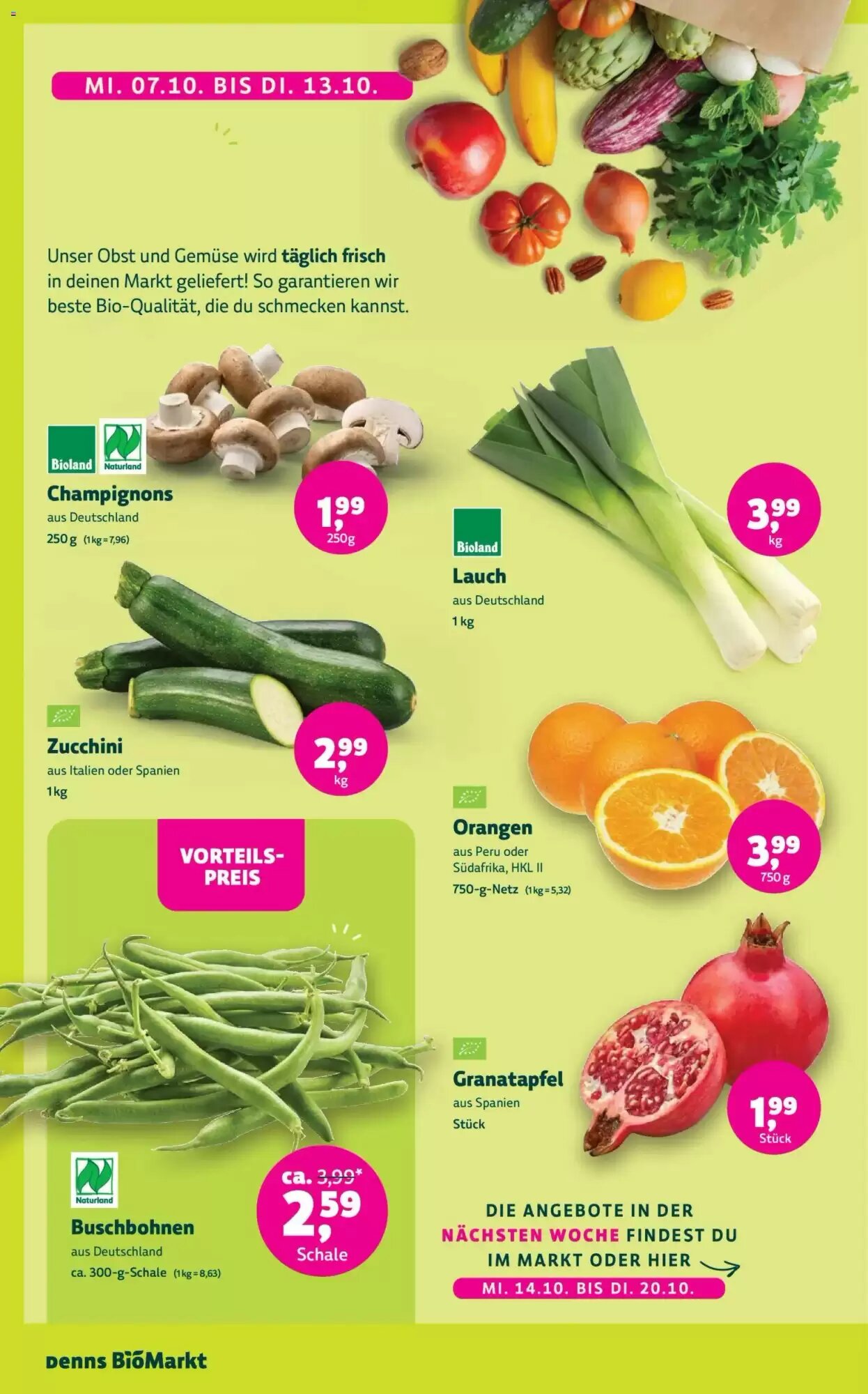 Denns BioMarkt Prospekt (ab 07.10.2026) zum Blättern - Seite 6