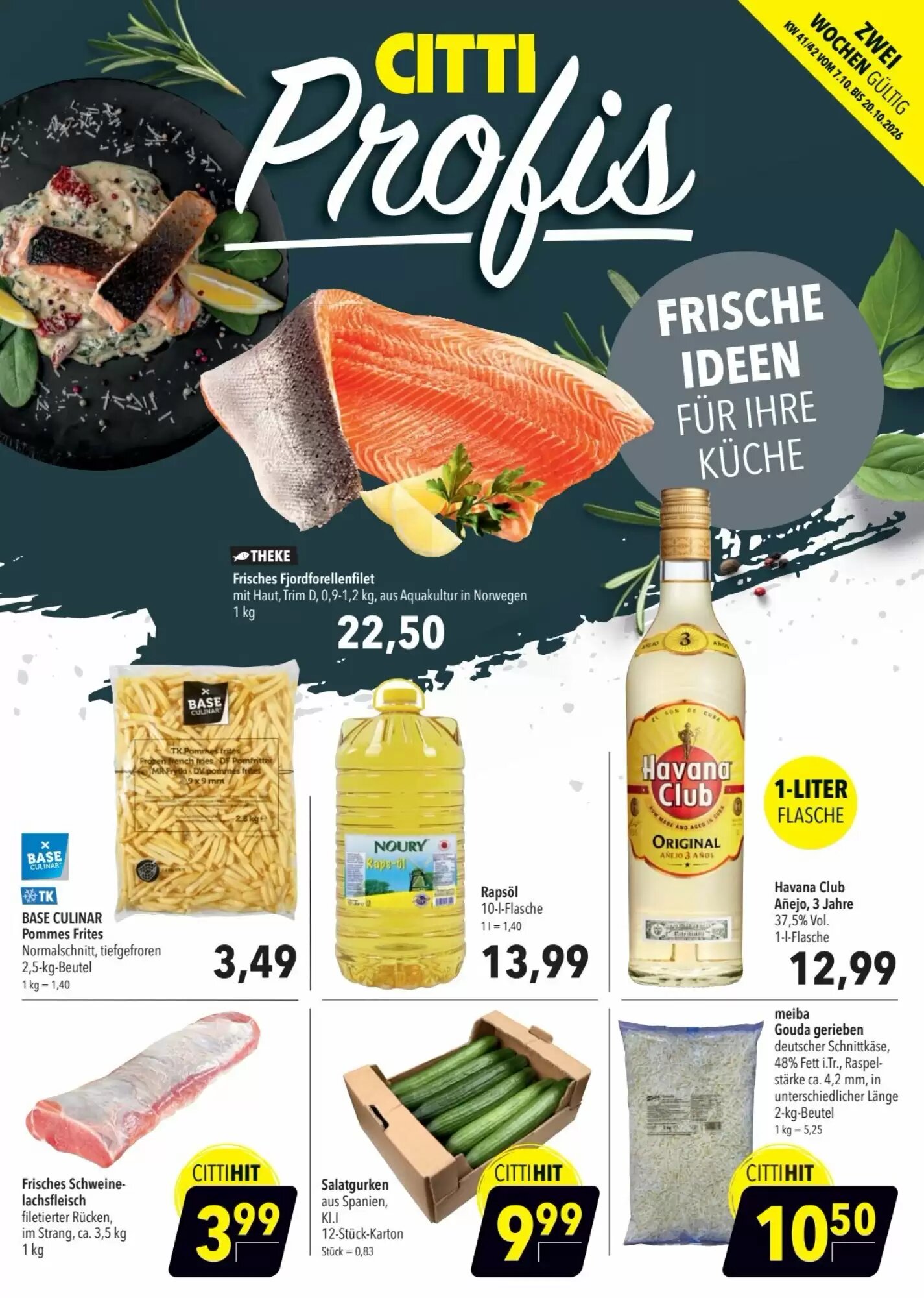 CITTI Markt Prospekt (ab 07.10.2026) zum Blättern - Seite 1