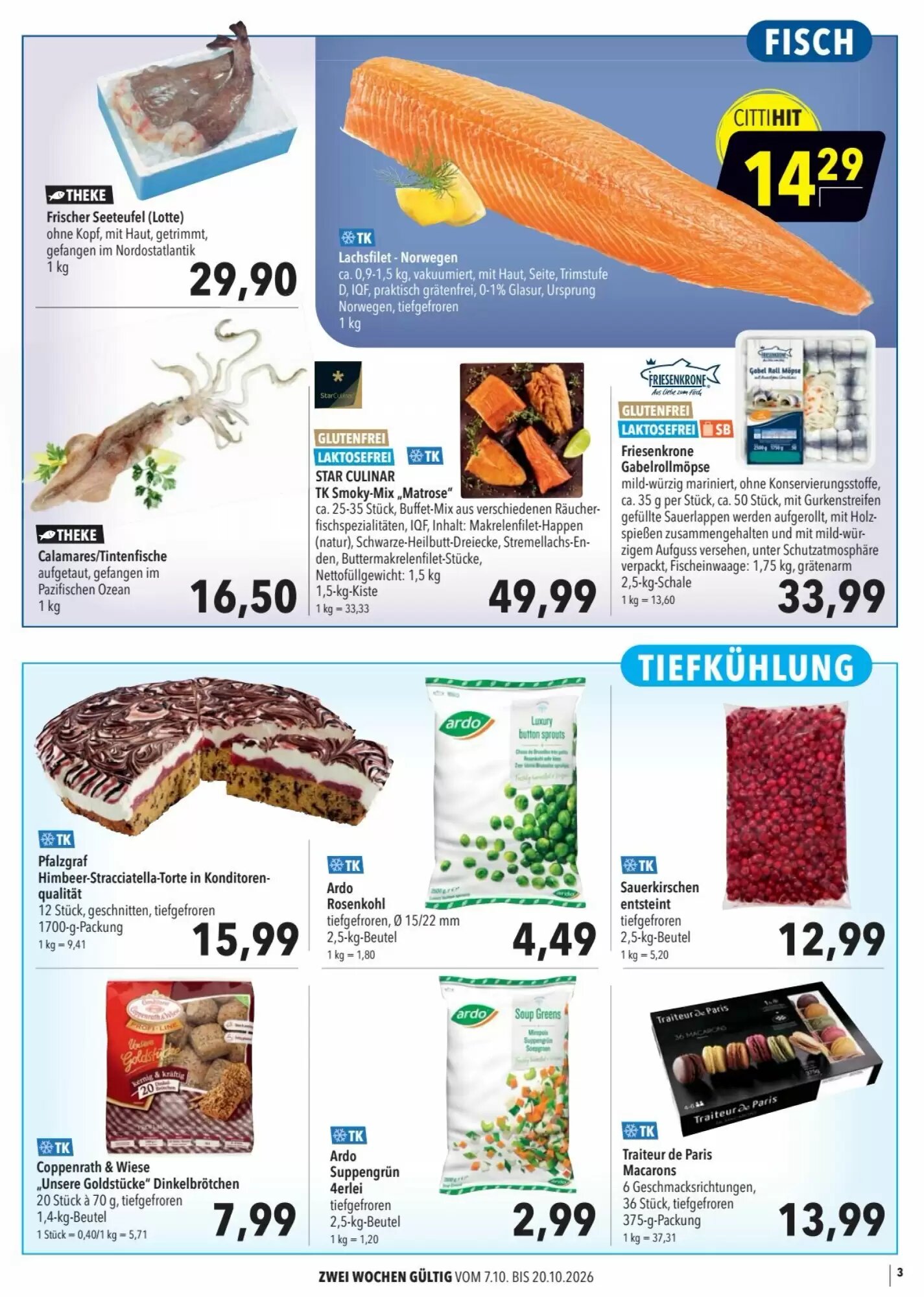 CITTI Markt Prospekt (ab 07.10.2026) zum Blättern - Seite 3