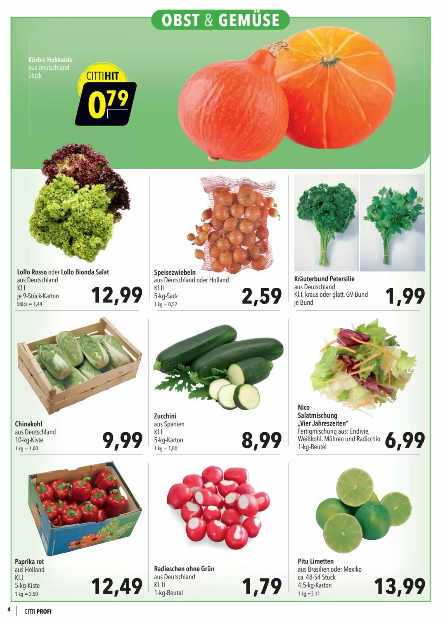 CITTI Markt Prospekt (ab 07.10.2026) zum Blättern - Seite 4