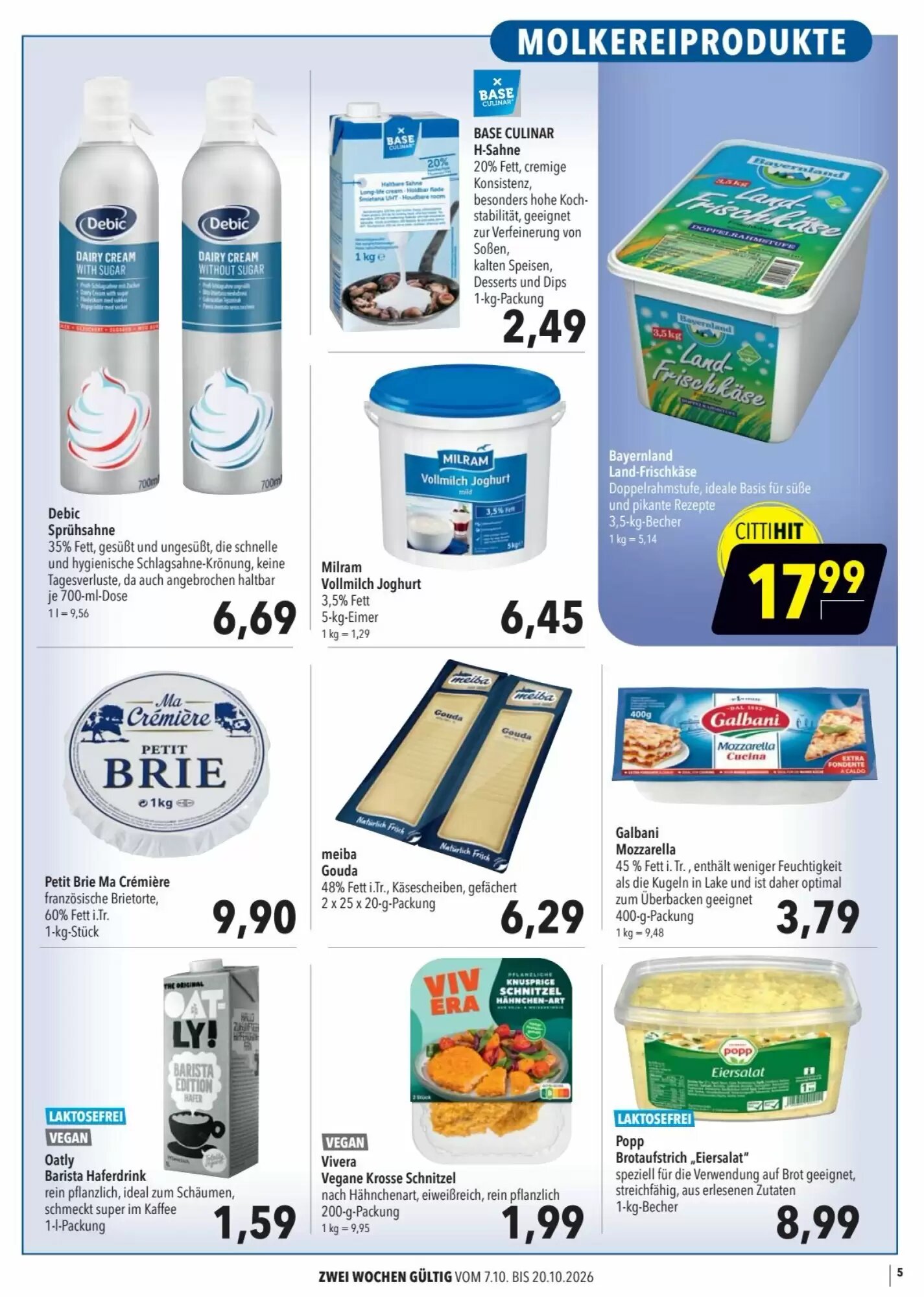 CITTI Markt Prospekt (ab 07.10.2026) zum Blättern - Seite 5