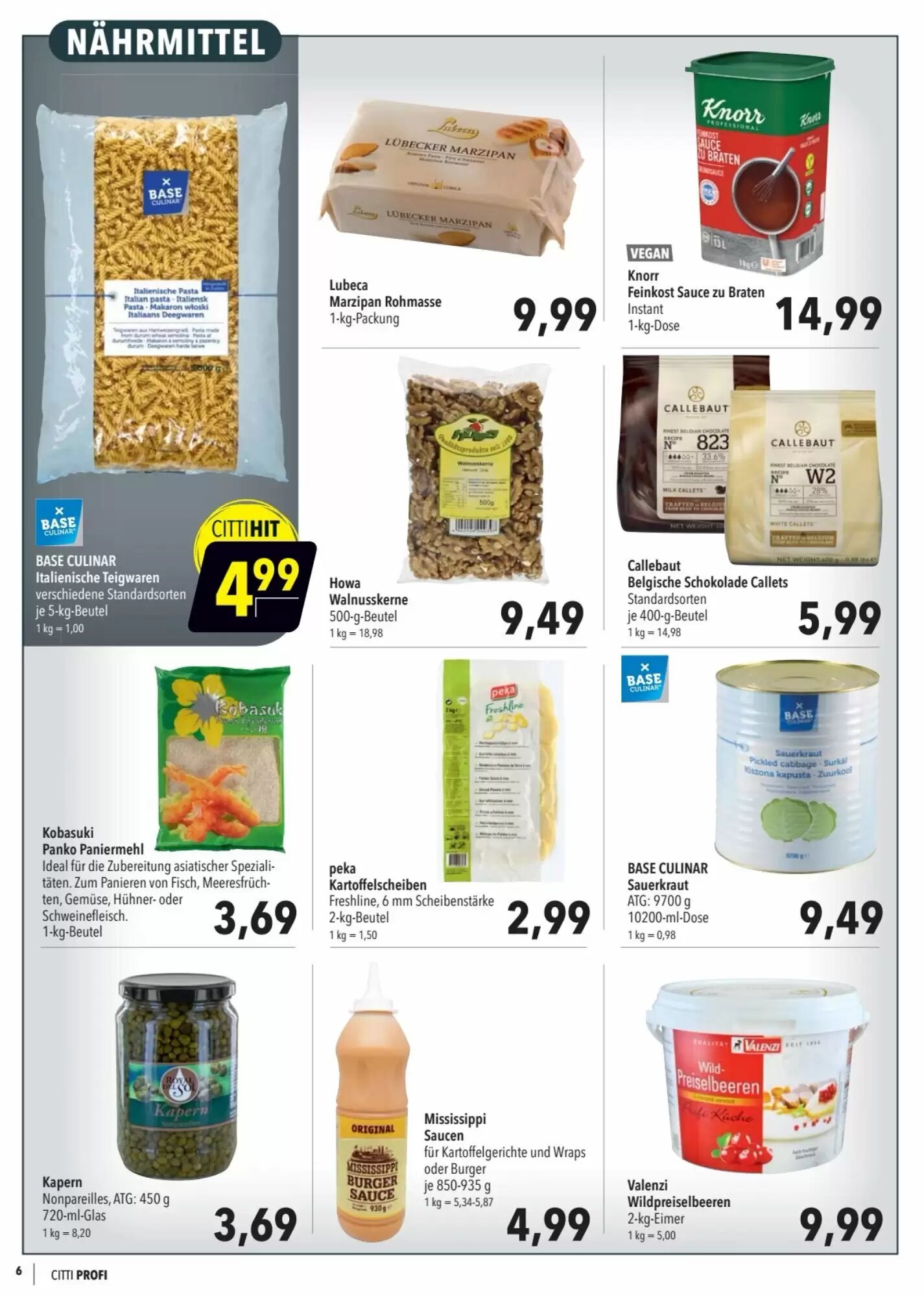 CITTI Markt Prospekt (ab 07.10.2026) zum Blättern - Seite 6