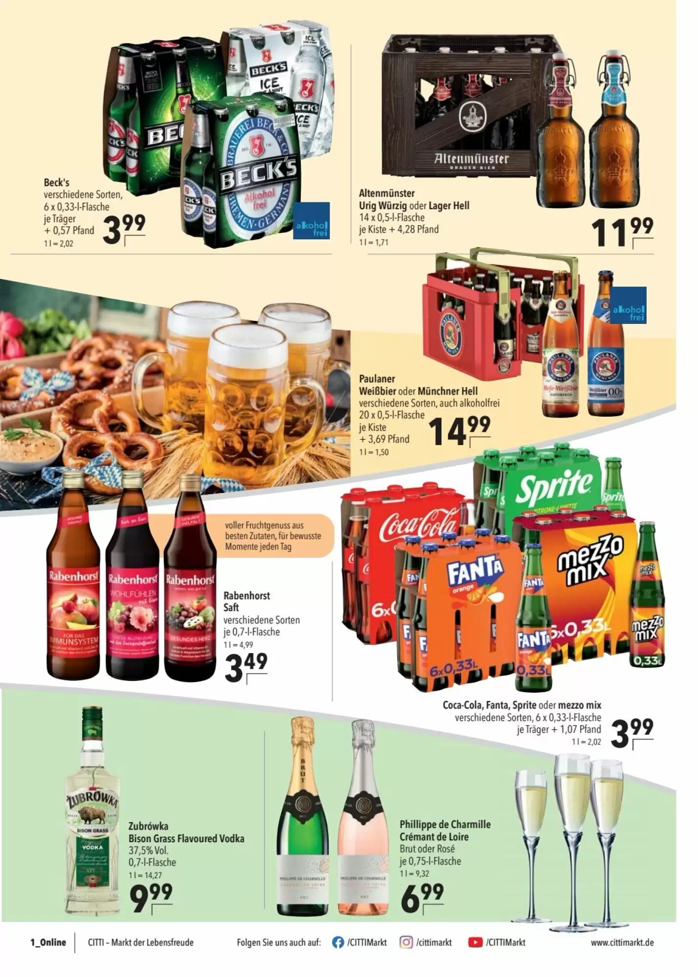 CITTI Markt Prospekt (ab 07.10.2026) zum Blättern - Seite 12