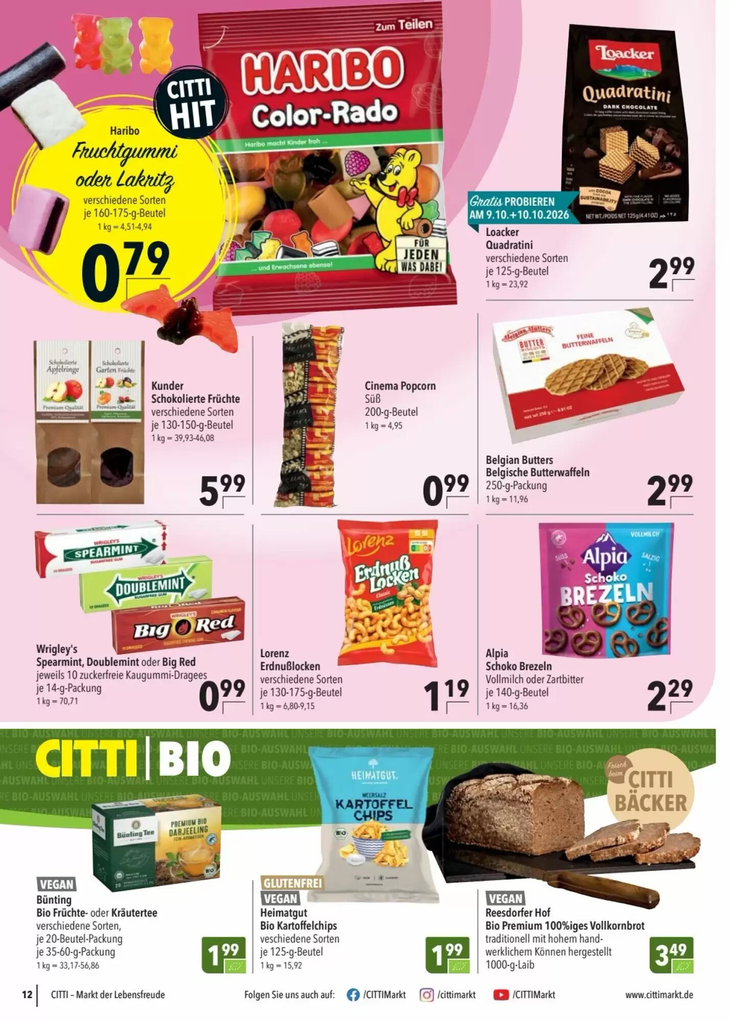 CITTI Markt Prospekt (ab 07.10.2026) zum Blättern - Seite 14