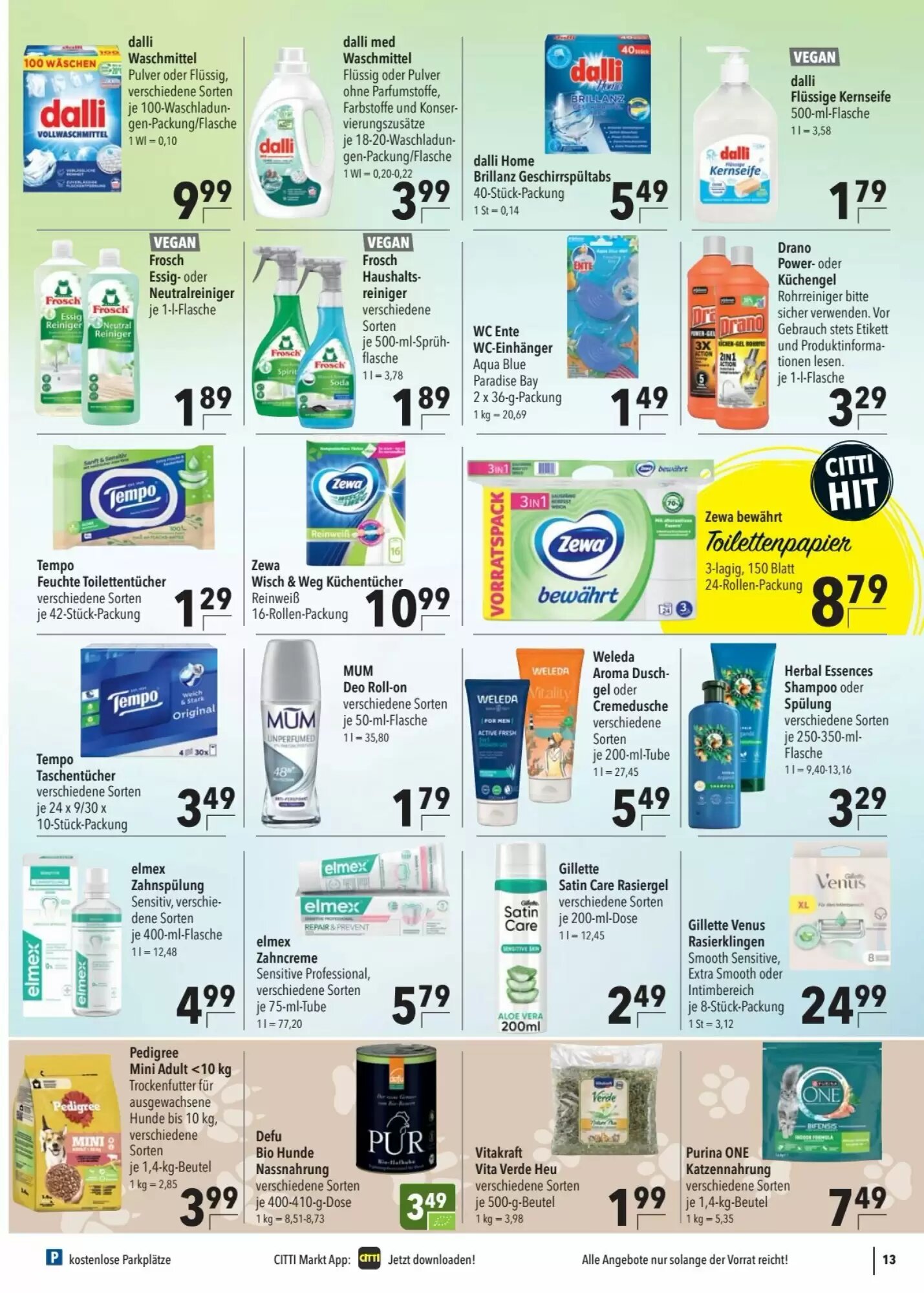 CITTI Markt Prospekt (ab 07.10.2026) zum Blättern - Seite 15