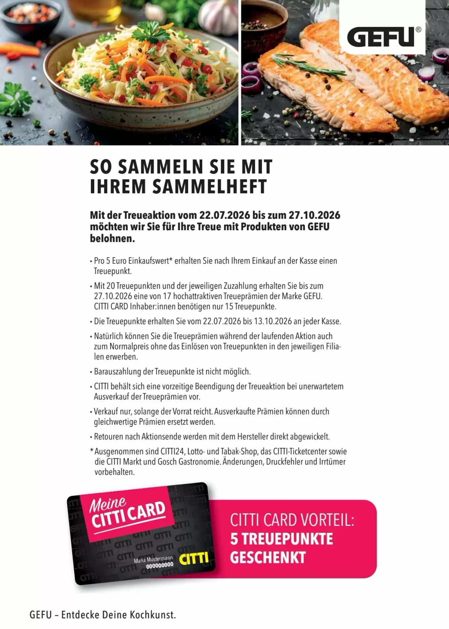 CITTI Markt Prospekt (ab 07.10.2026) zum Blättern - Seite 26