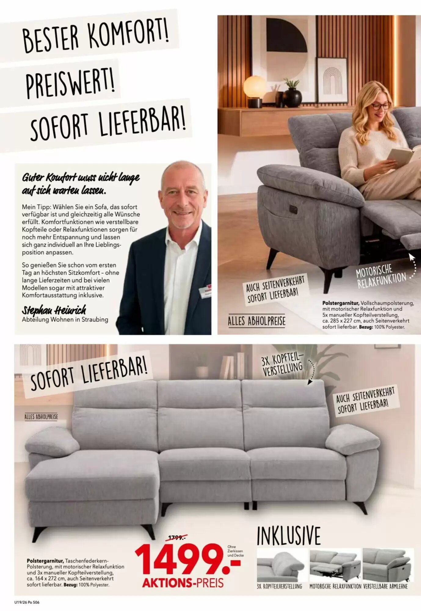 Möbel Wanninger Prospekt (ab 07.10.2026) zum Blättern - Seite 6