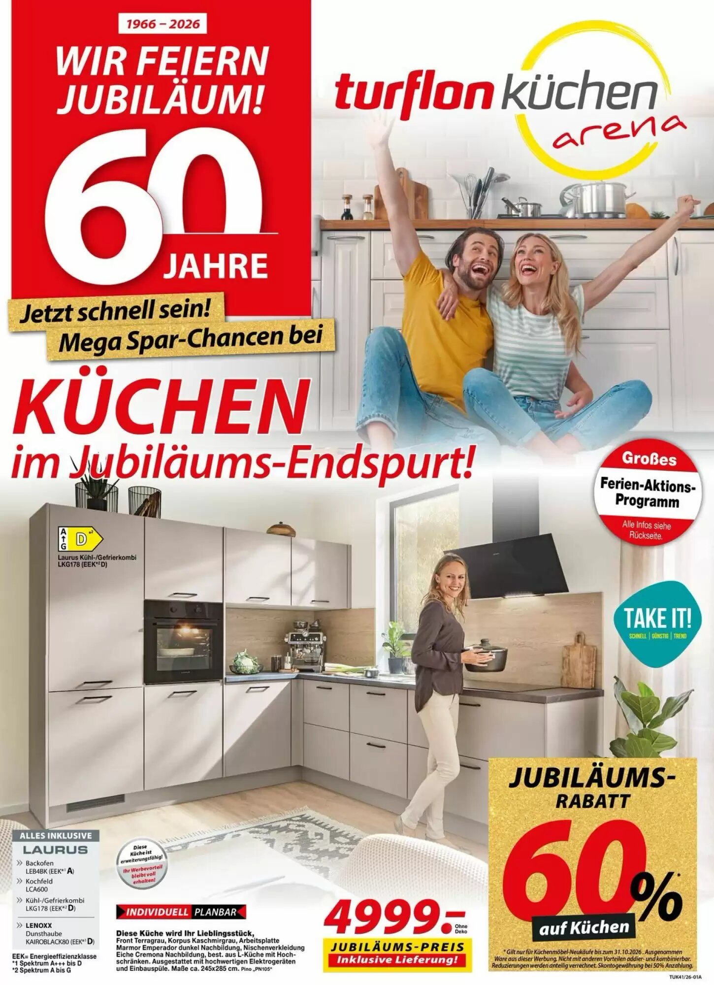 Möbel Turflon Prospekt (ab 07.10.2026) zum Blättern - Seite 1