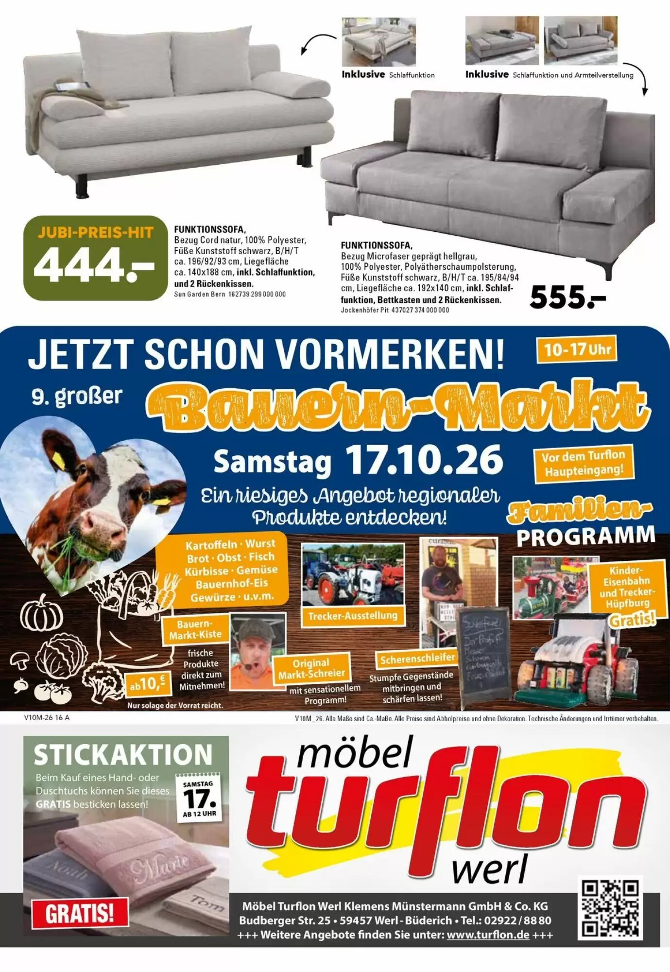 Möbel Turflon Prospekt (ab 07.10.2026) zum Blättern - Seite 16