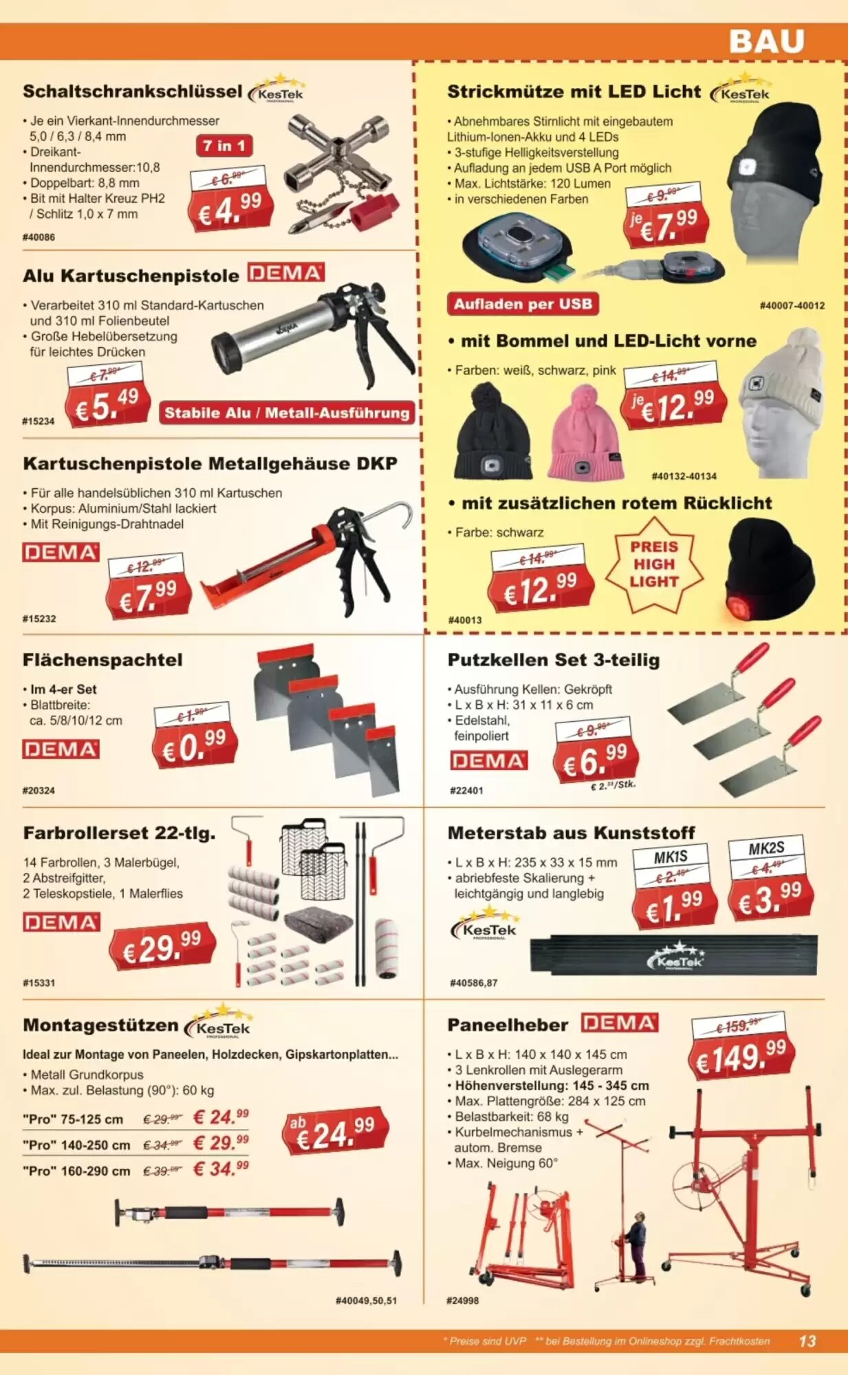 Stabilo Fachmarkt Prospekt (ab 07.10.2026) zum Blättern - Seite 13