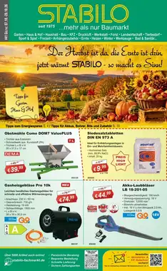 Stabilo Fachmarkt Prospekt (ab 07.10.2026) zum Blättern