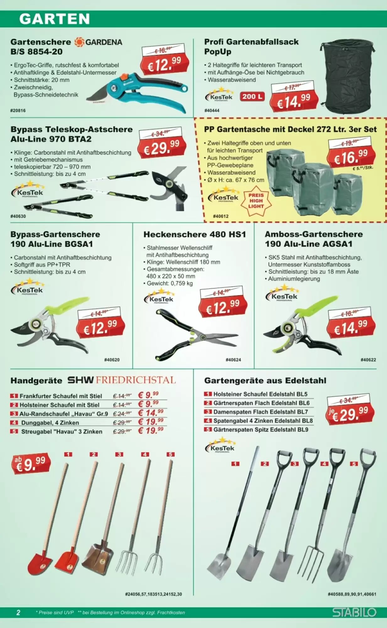 Stabilo Fachmarkt Prospekt (ab 07.10.2026) zum Blättern - Seite 2