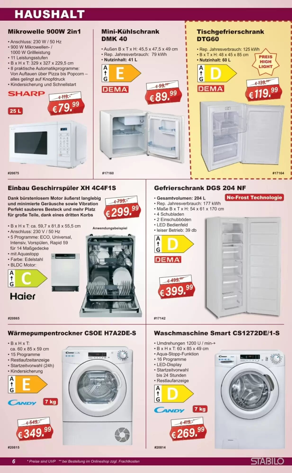 Stabilo Fachmarkt Prospekt (ab 07.10.2026) zum Blättern - Seite 6