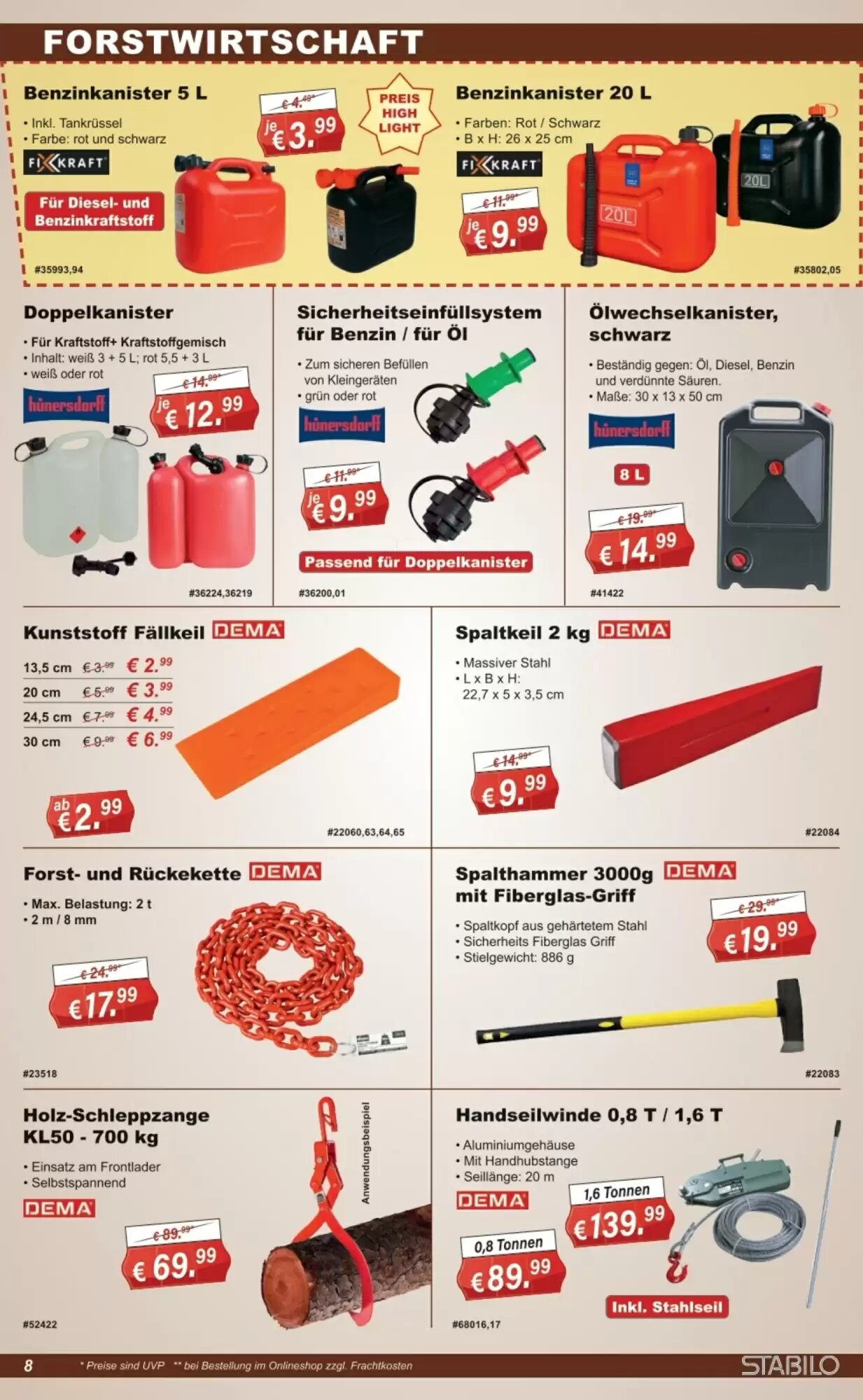 Stabilo Fachmarkt Prospekt (ab 07.10.2026) zum Blättern - Seite 8