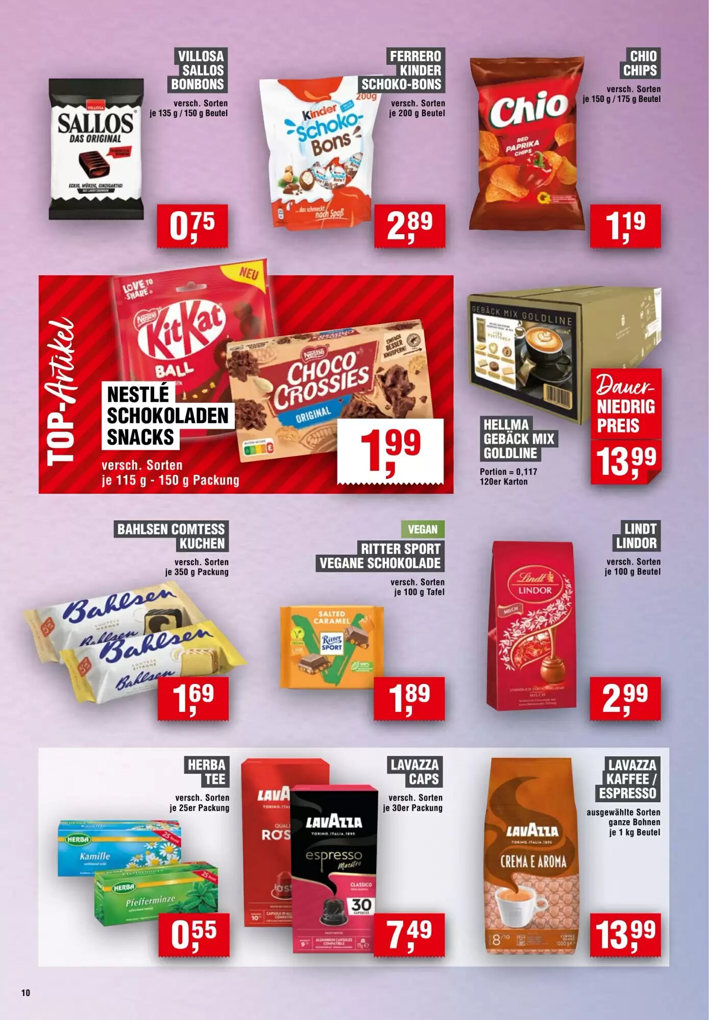EDEKA Foodservice Prospekt (ab 08.10.2026) zum Blättern - Seite 10