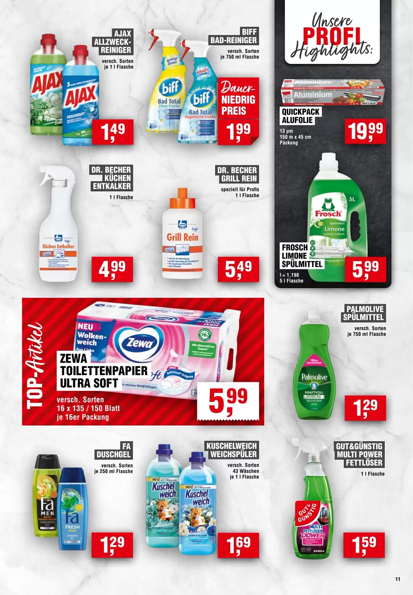 EDEKA Foodservice Prospekt (ab 08.10.2026) zum Blättern - Seite 11