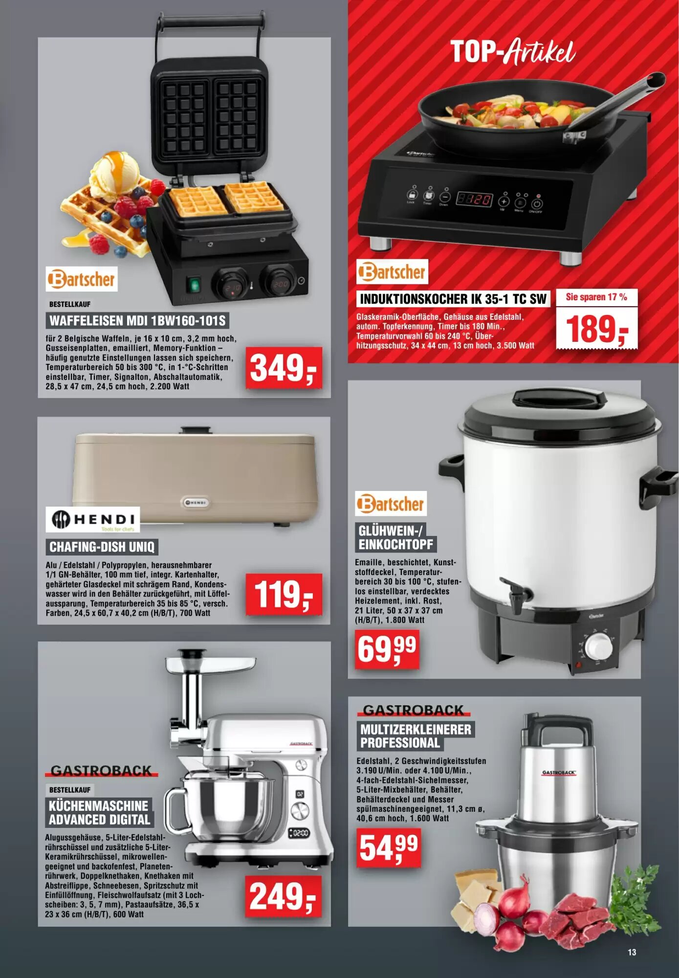 EDEKA Foodservice Prospekt (ab 08.10.2026) zum Blättern - Seite 13