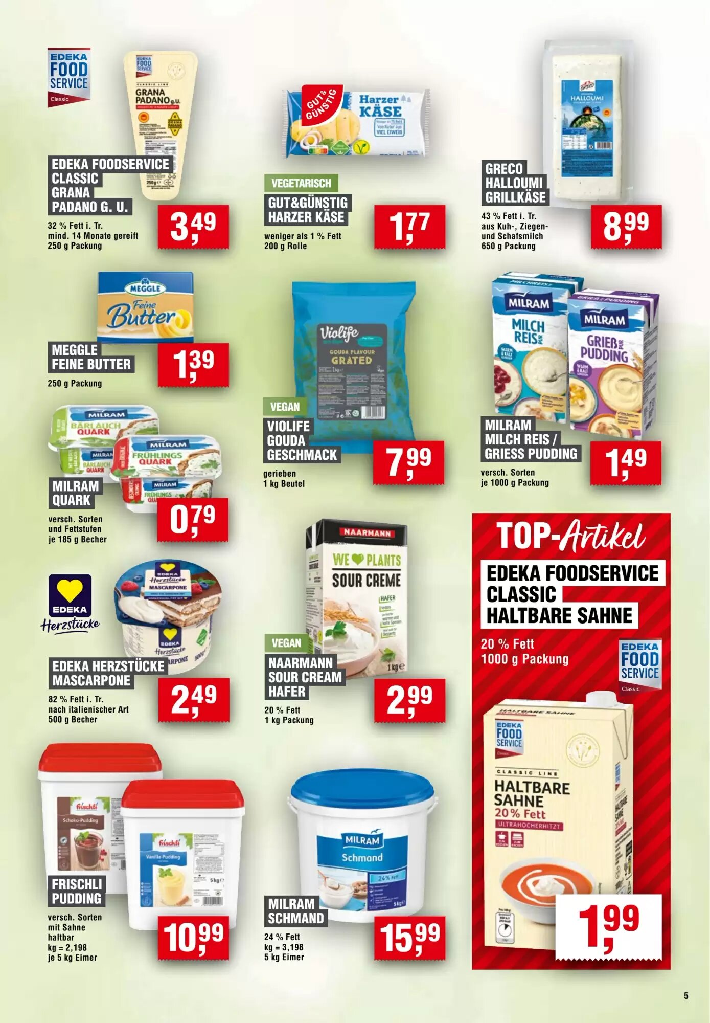 EDEKA Foodservice Prospekt (ab 08.10.2026) zum Blättern - Seite 5