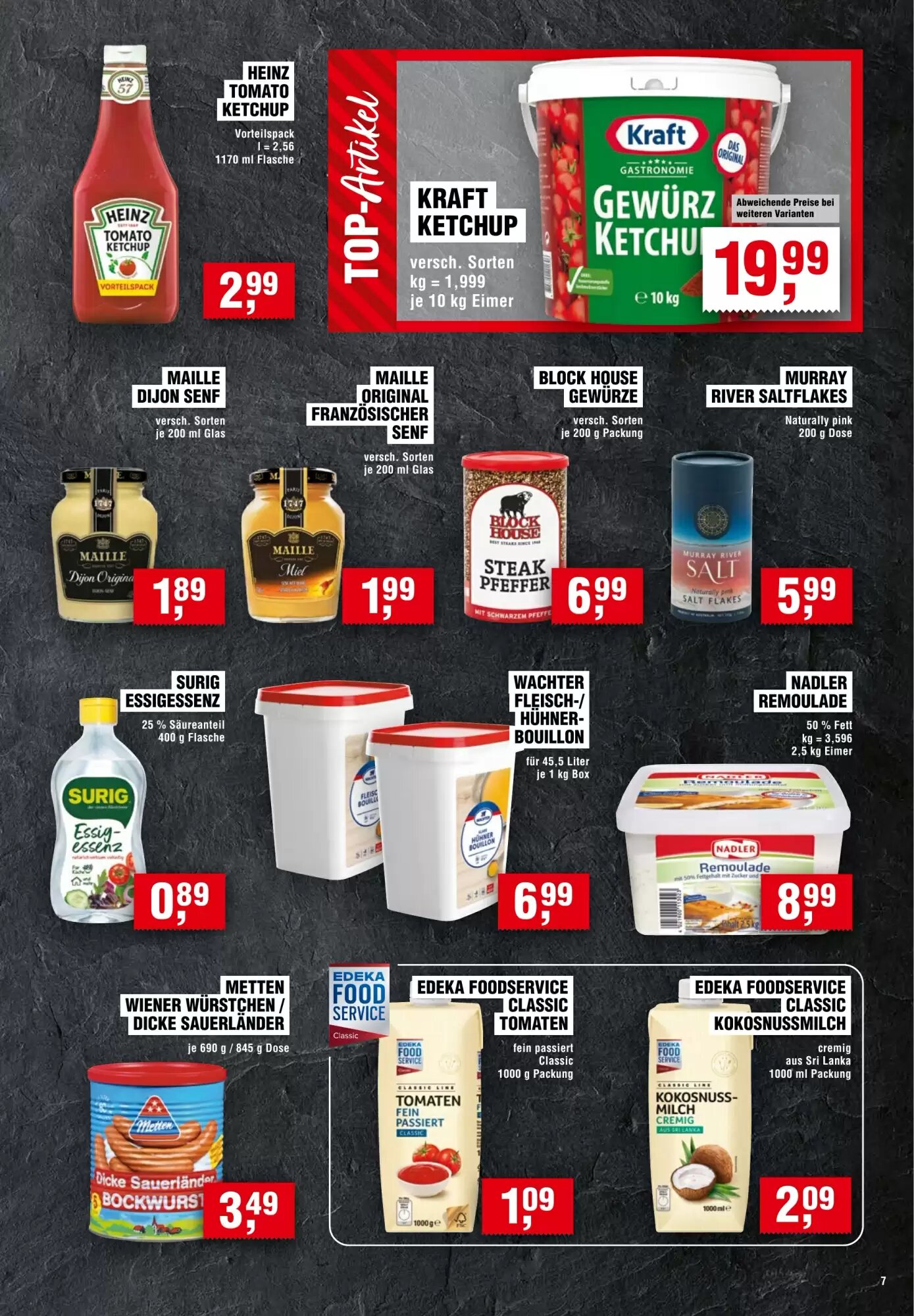 EDEKA Foodservice Prospekt (ab 08.10.2026) zum Blättern - Seite 7