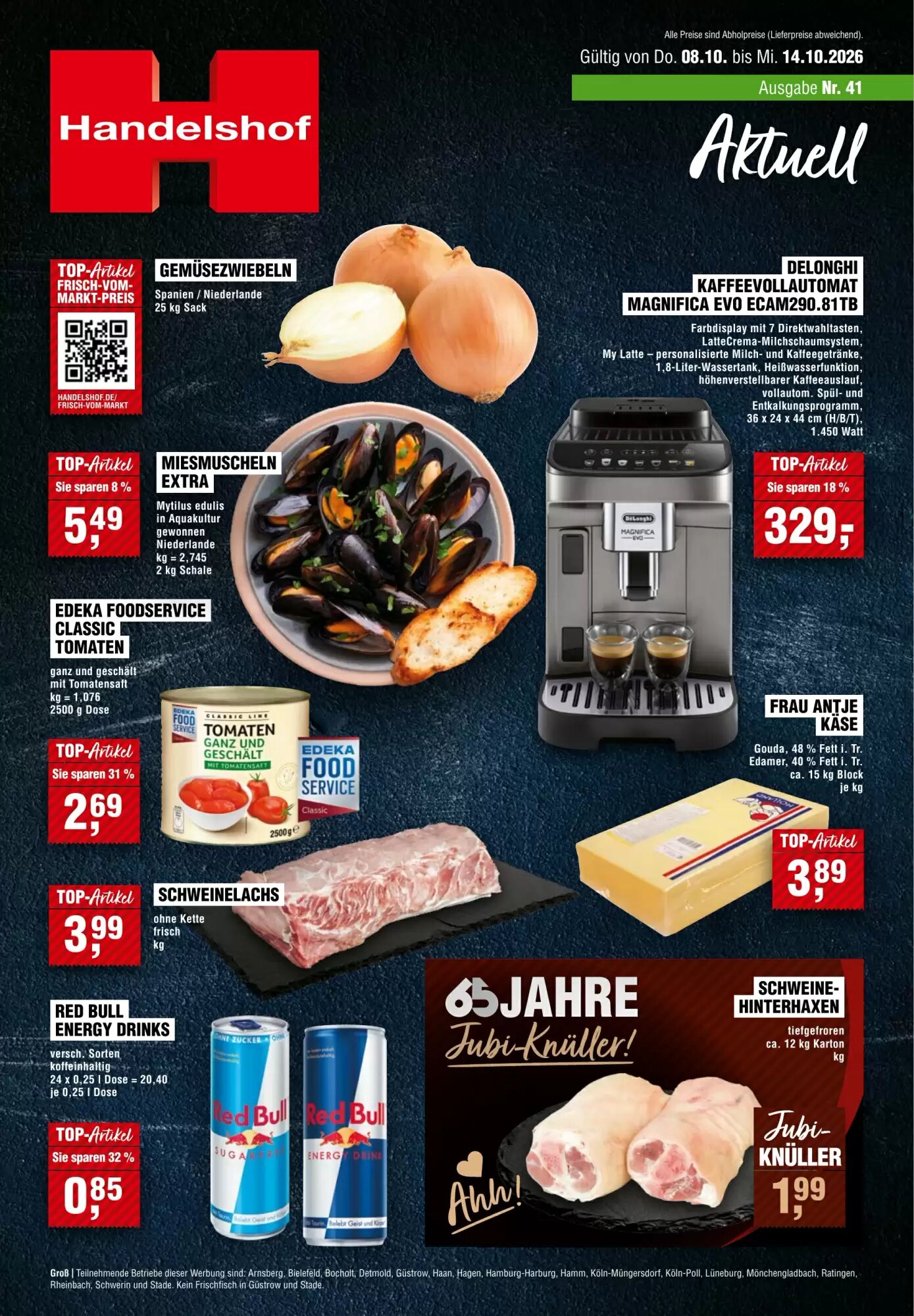 Handelshof Prospekt (ab 08.10.2026) zum Blättern - Seite 1