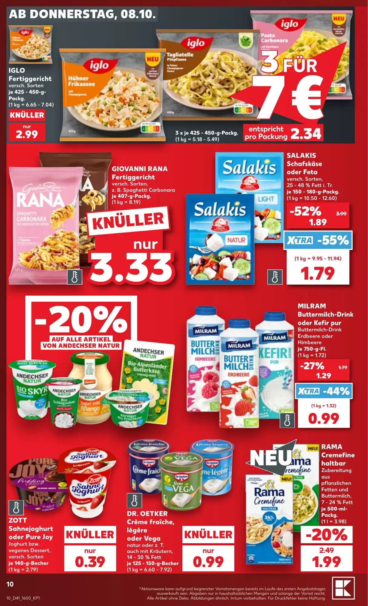Kaufland Prospekt (ab 08.10.2026) zum Blättern - Seite 10