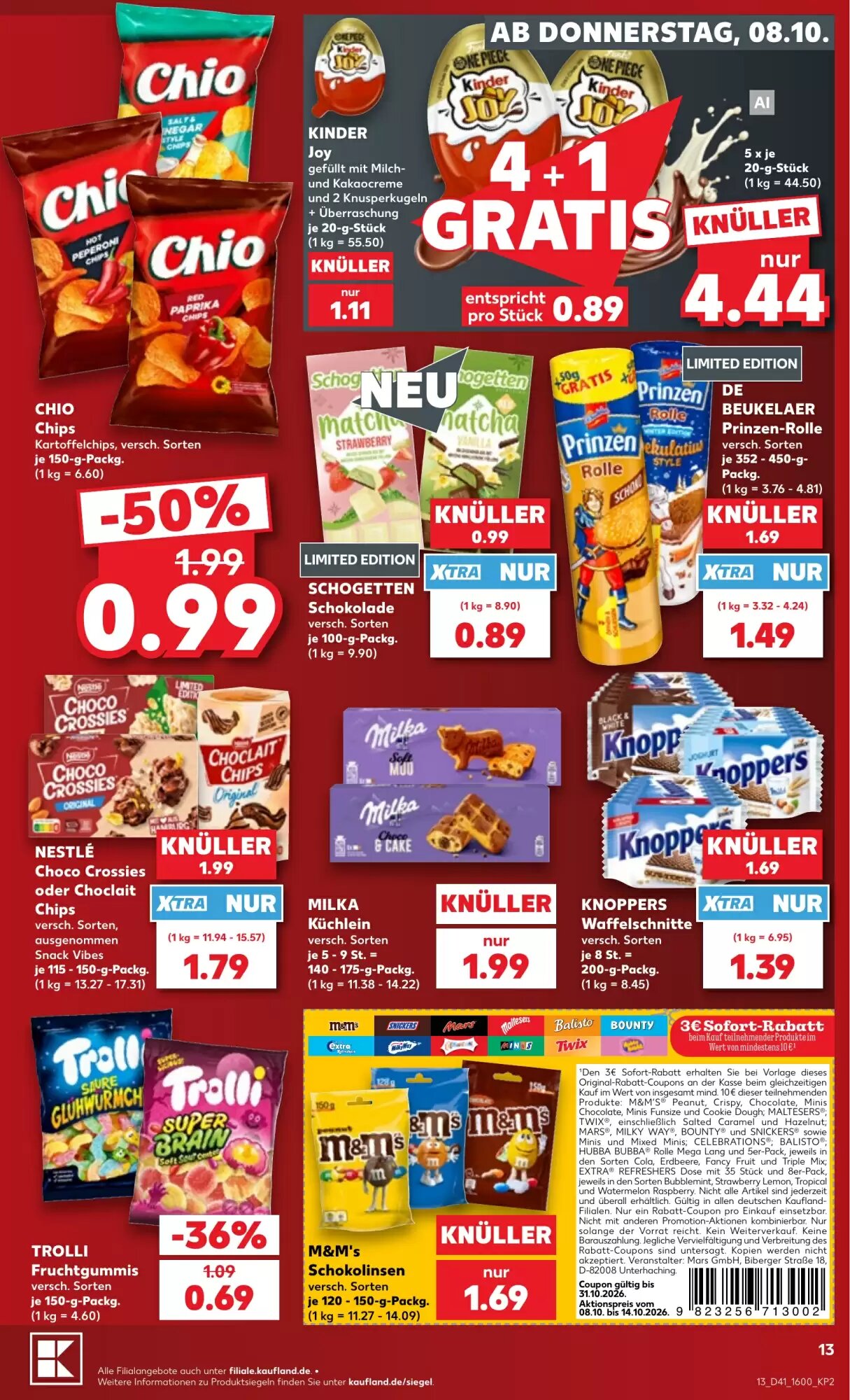 Kaufland Prospekt (ab 08.10.2026) zum Blättern - Seite 13