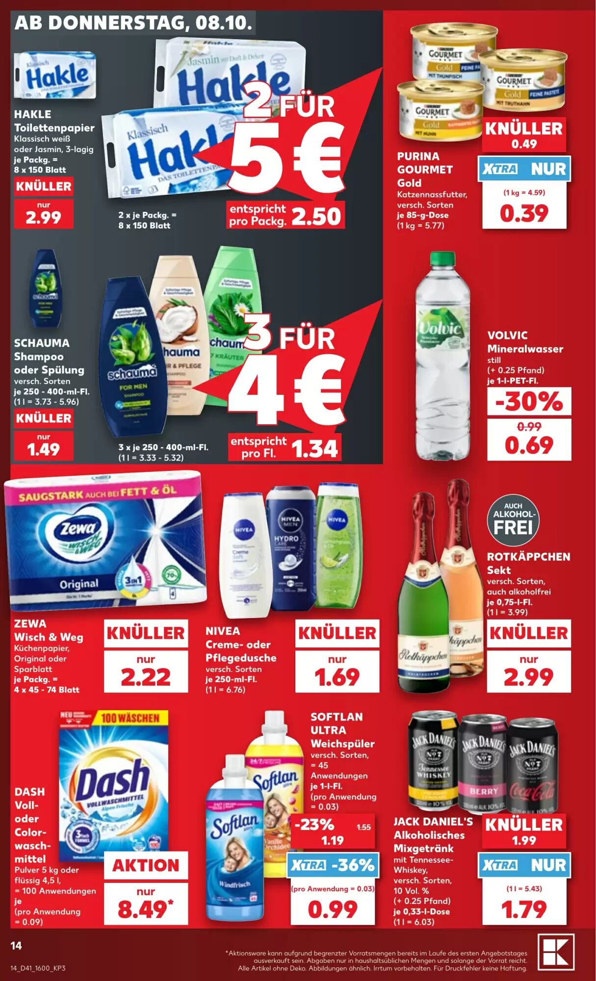 Kaufland Prospekt (ab 08.10.2026) zum Blättern - Seite 14