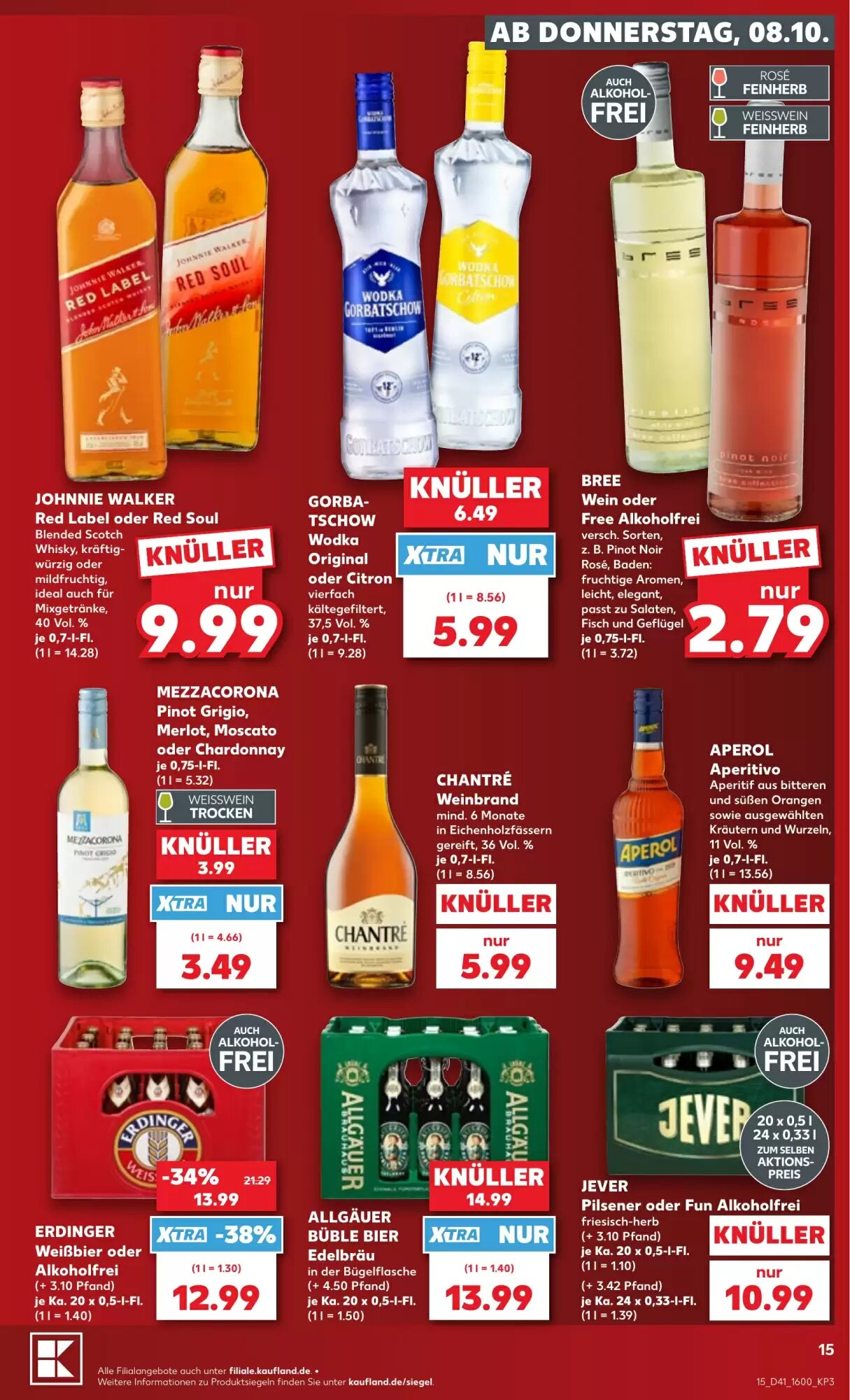 Kaufland Prospekt (ab 08.10.2026) zum Blättern - Seite 15