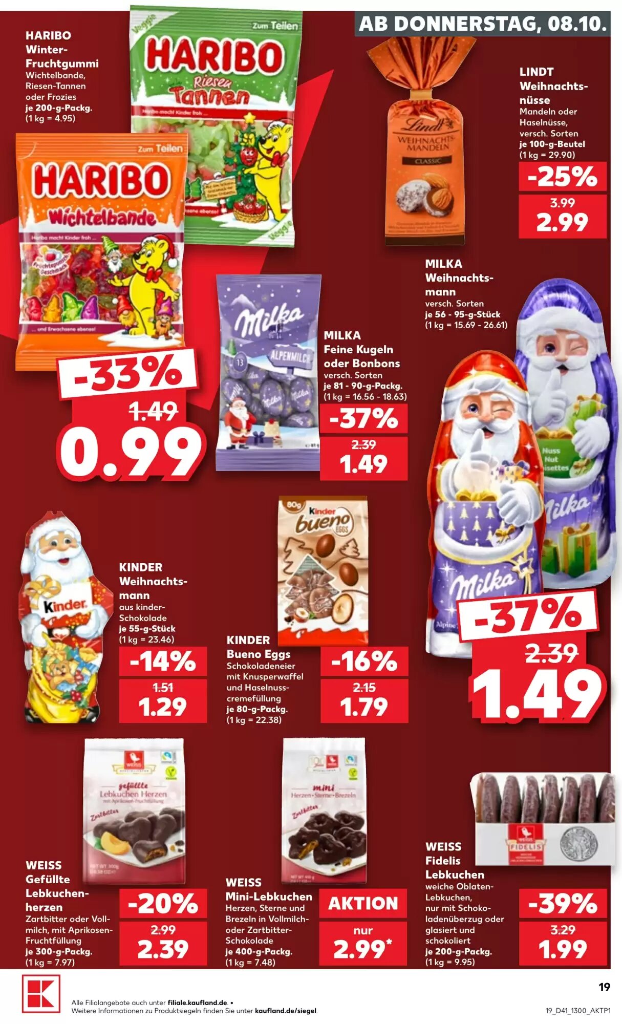 Kaufland Prospekt (ab 08.10.2026) zum Blättern - Seite 19
