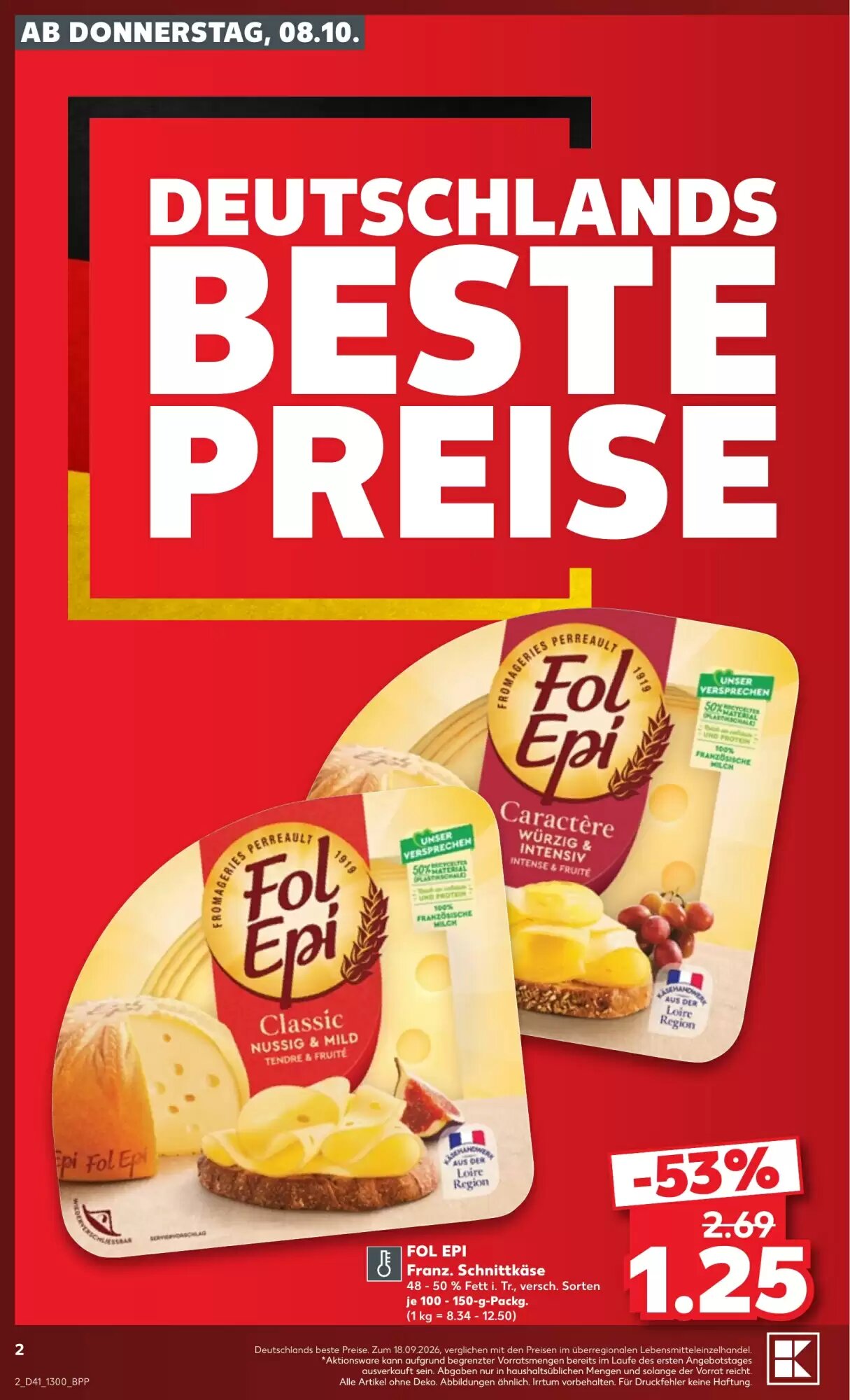 Kaufland Prospekt (ab 08.10.2026) zum Blättern - Seite 2