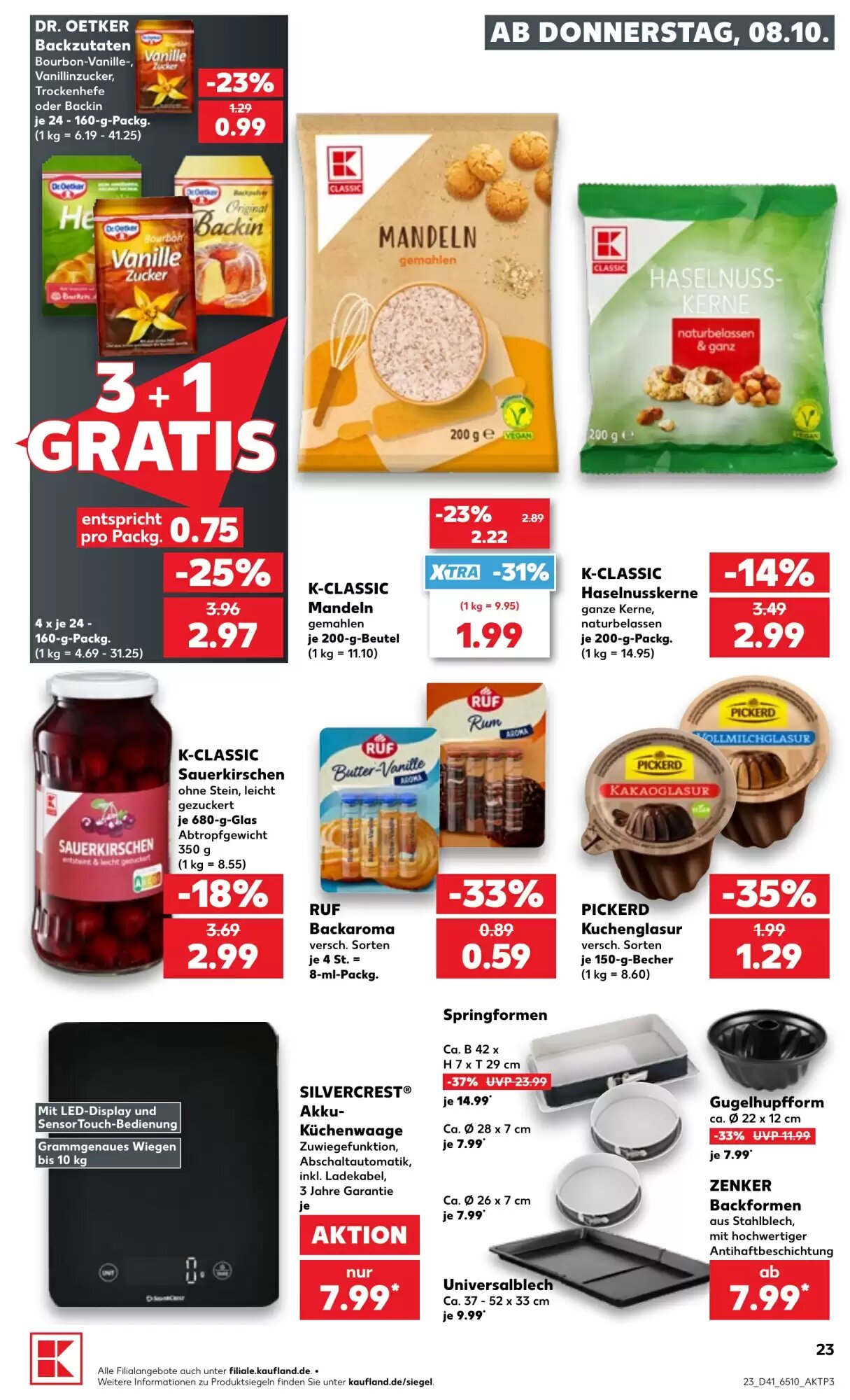 Kaufland Prospekt (ab 08.10.2026) zum Blättern - Seite 23