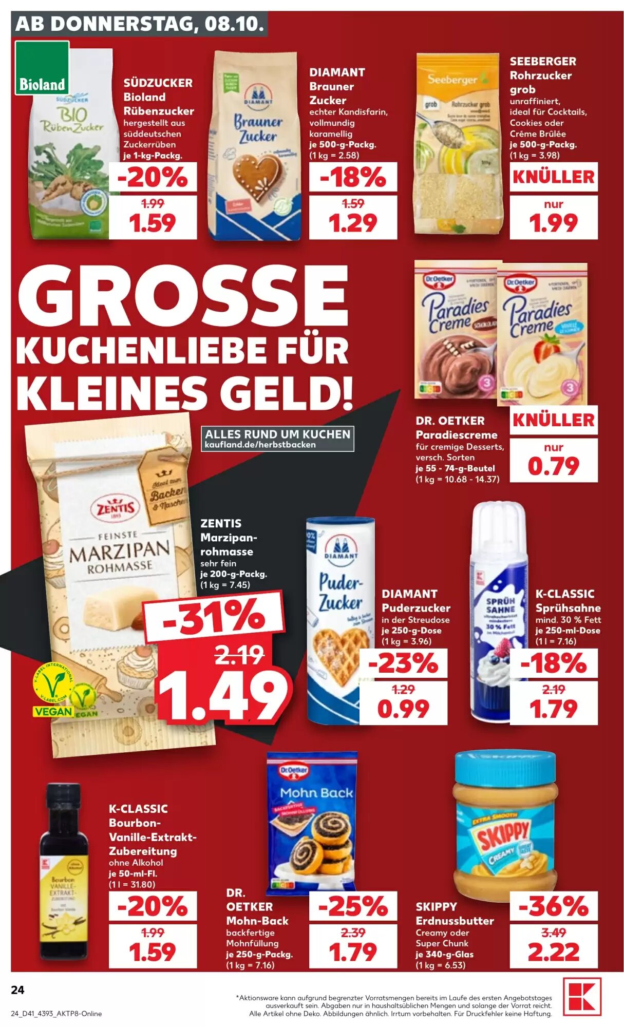 Kaufland Prospekt (ab 08.10.2026) zum Blättern - Seite 24