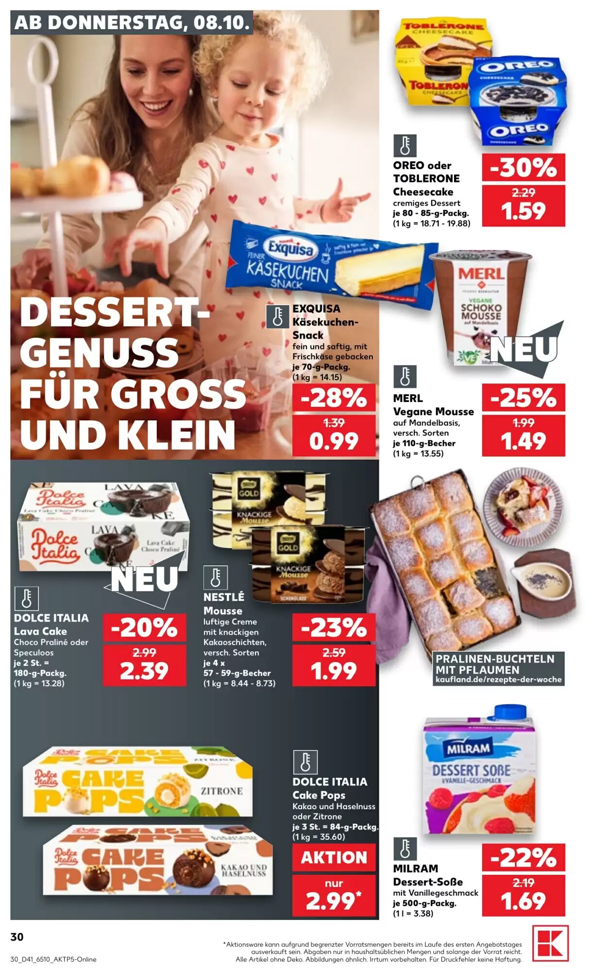 Kaufland Prospekt (ab 08.10.2026) zum Blättern - Seite 30