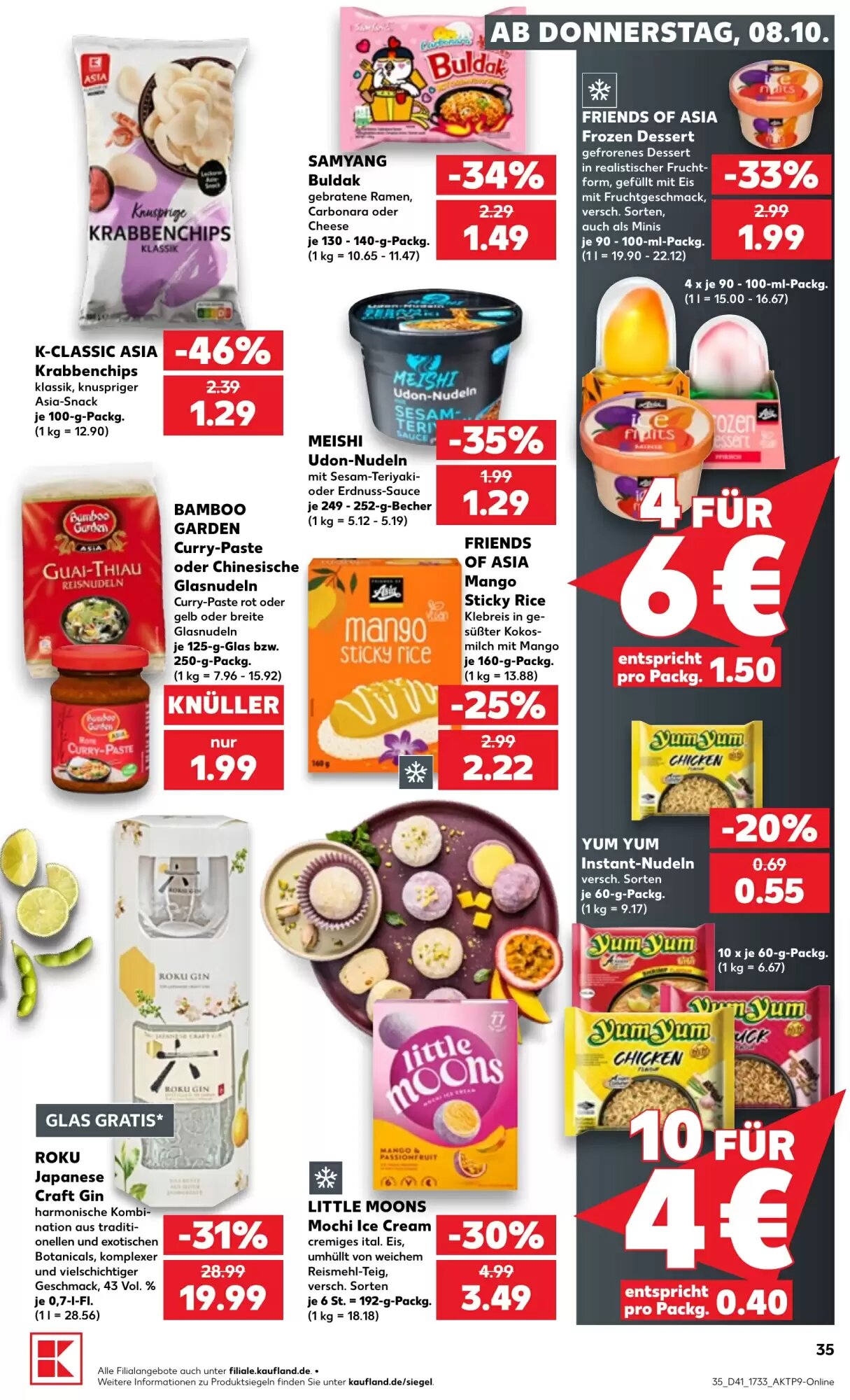 Kaufland Prospekt (ab 08.10.2026) zum Blättern - Seite 35
