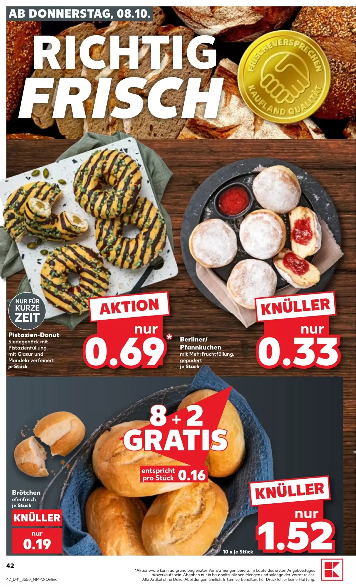 Kaufland Prospekt (ab 08.10.2026) zum Blättern - Seite 42