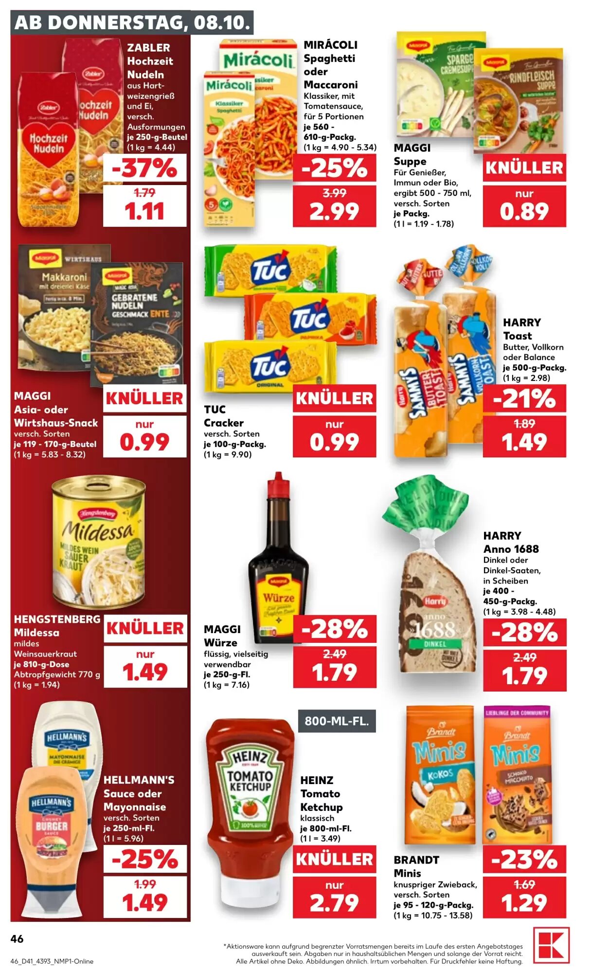 Kaufland Prospekt (ab 08.10.2026) zum Blättern - Seite 46