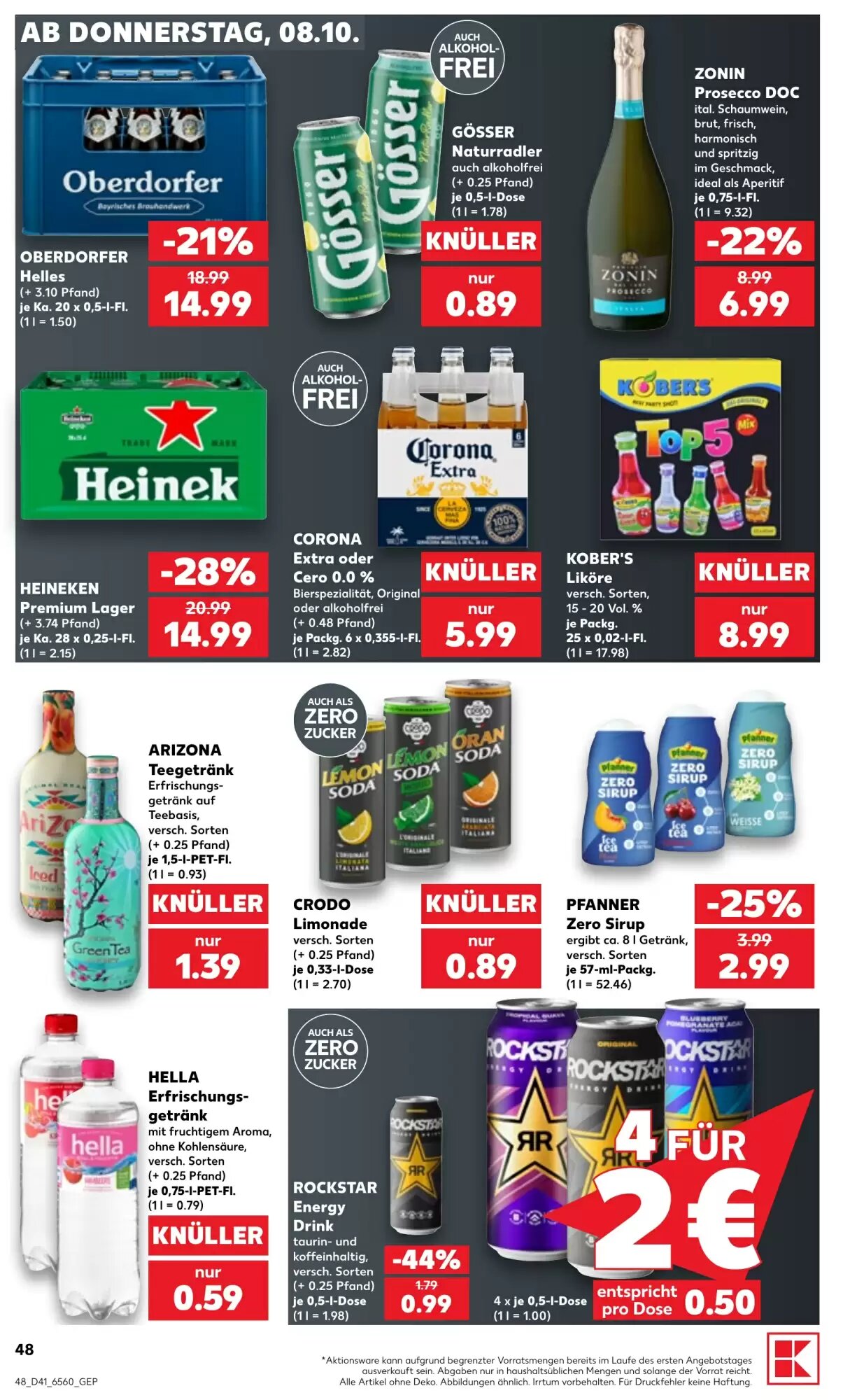 Kaufland Prospekt (ab 08.10.2026) zum Blättern - Seite 48