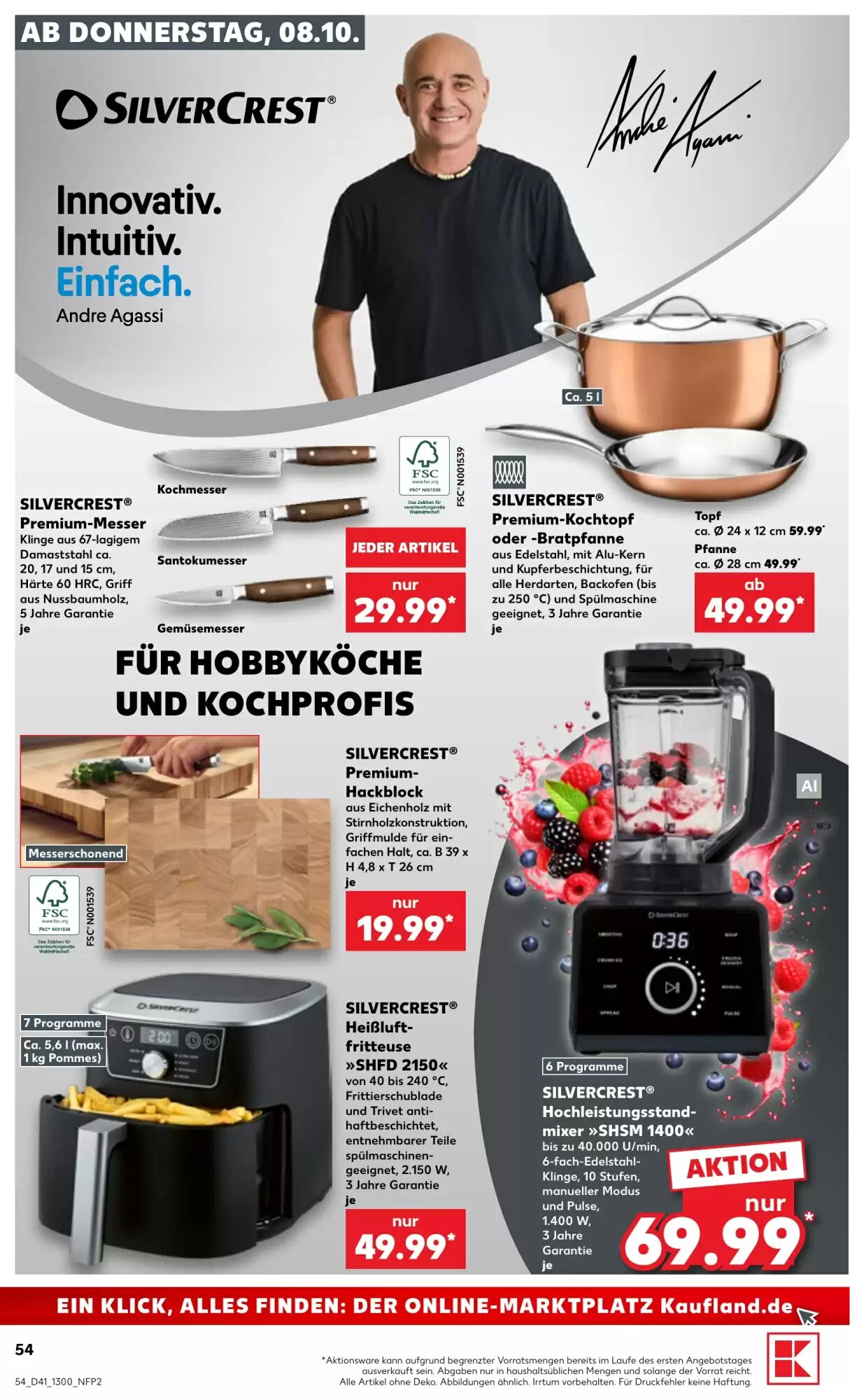 Kaufland Prospekt (ab 08.10.2026) zum Blättern - Seite 54