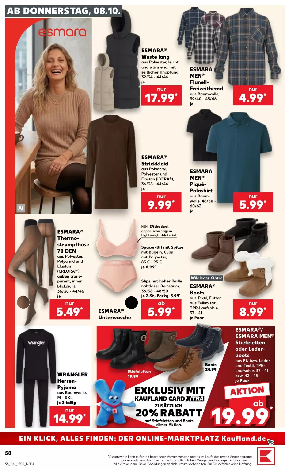 Kaufland Prospekt (ab 08.10.2026) zum Blättern - Seite 58